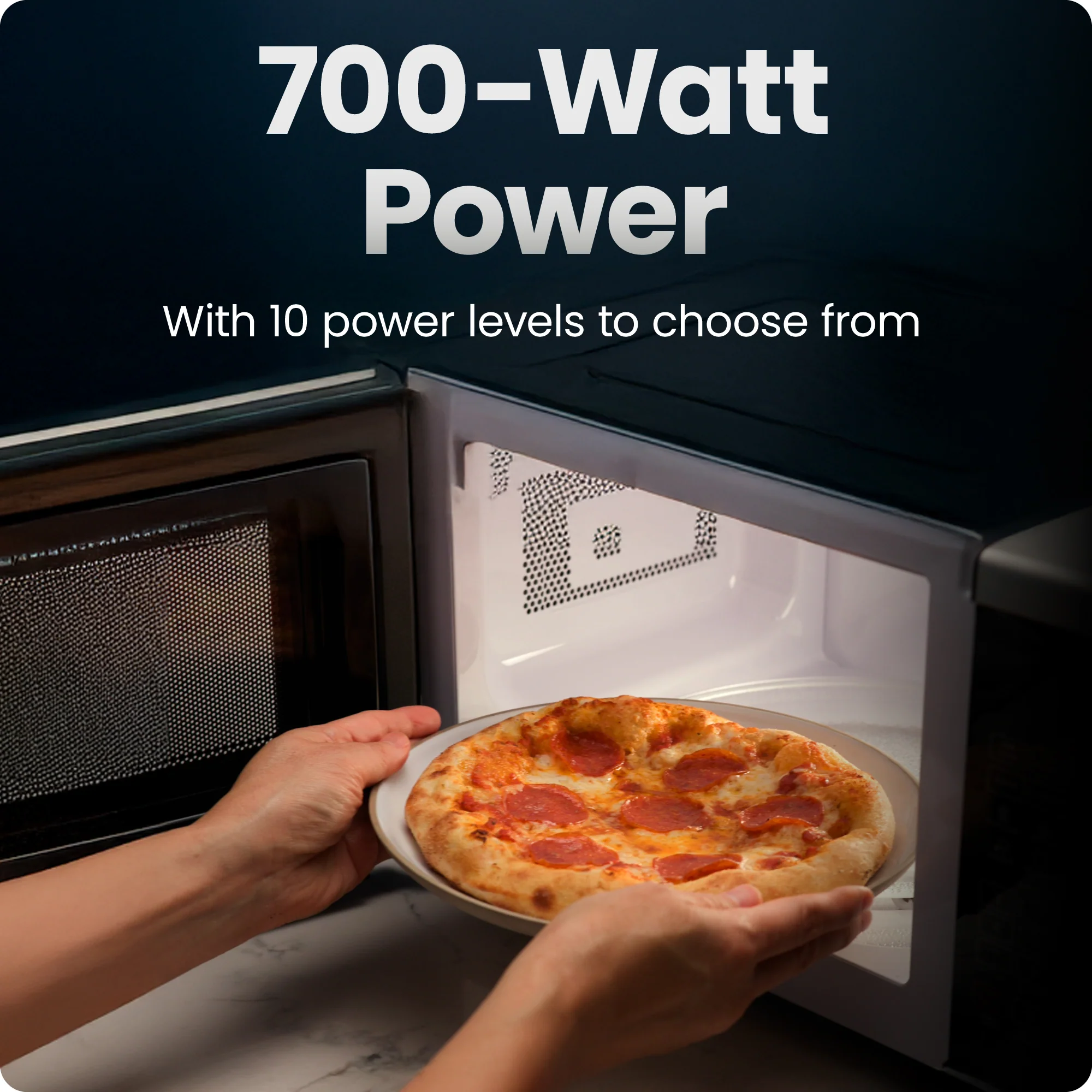 0.7 Cu. Ft. Countertop Digital Microwave Oven - Image 4