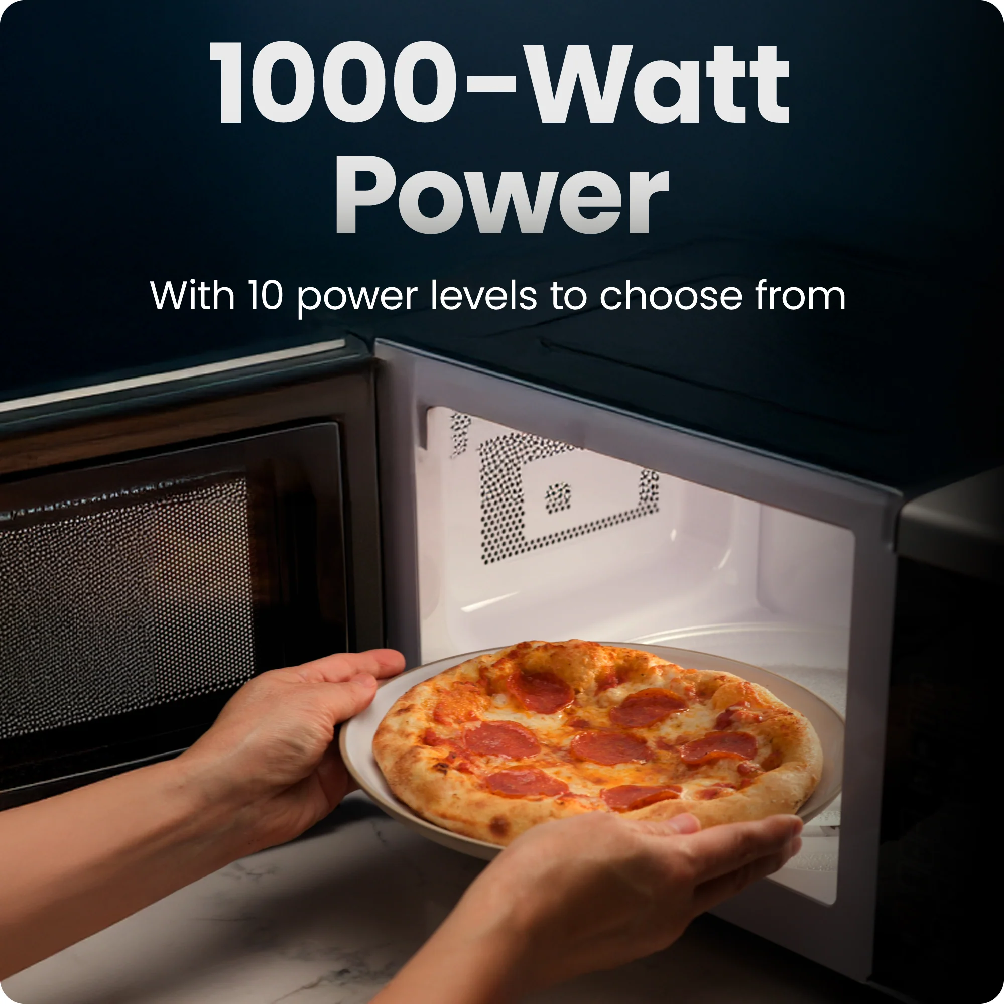 1.1 Cu. Ft. Countertop Digital Microwave Oven - Image 4