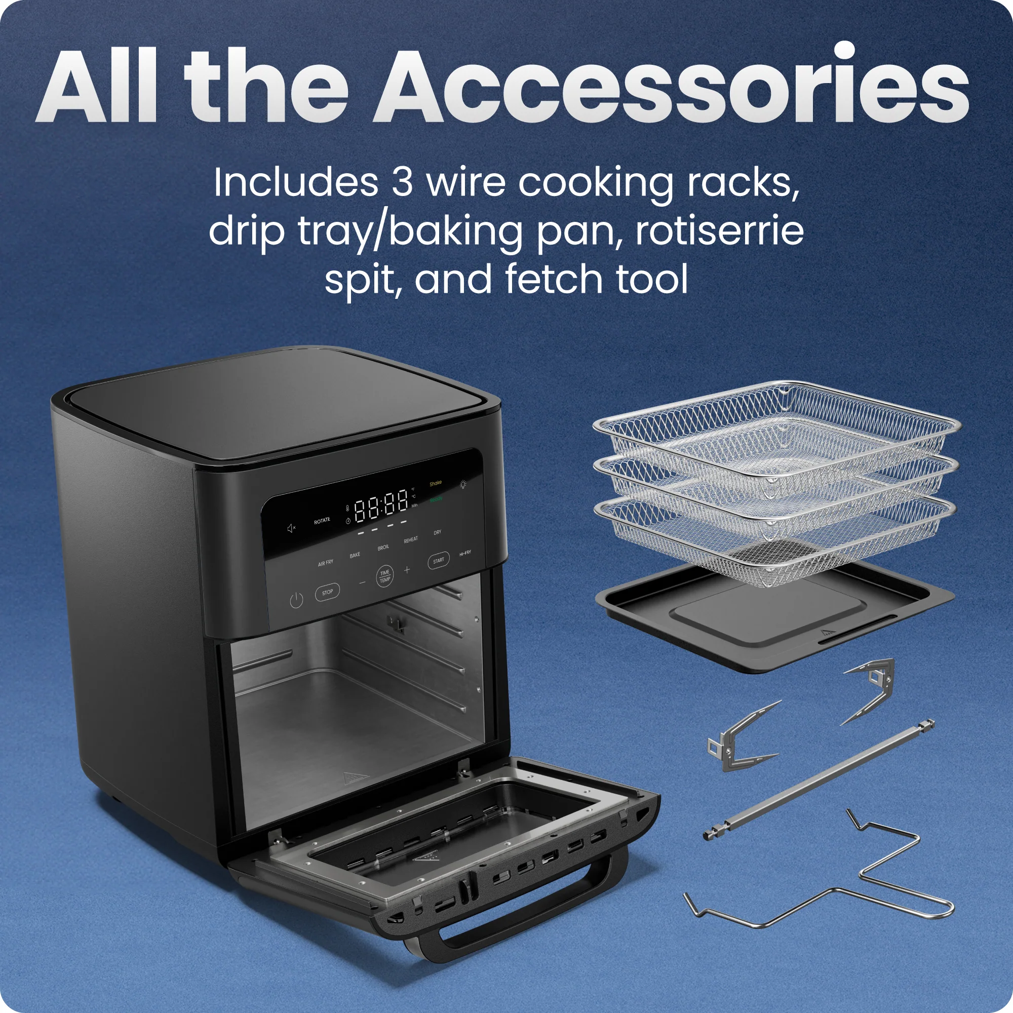 13-Quart Multifunctional Air Fryer+ - Image 8