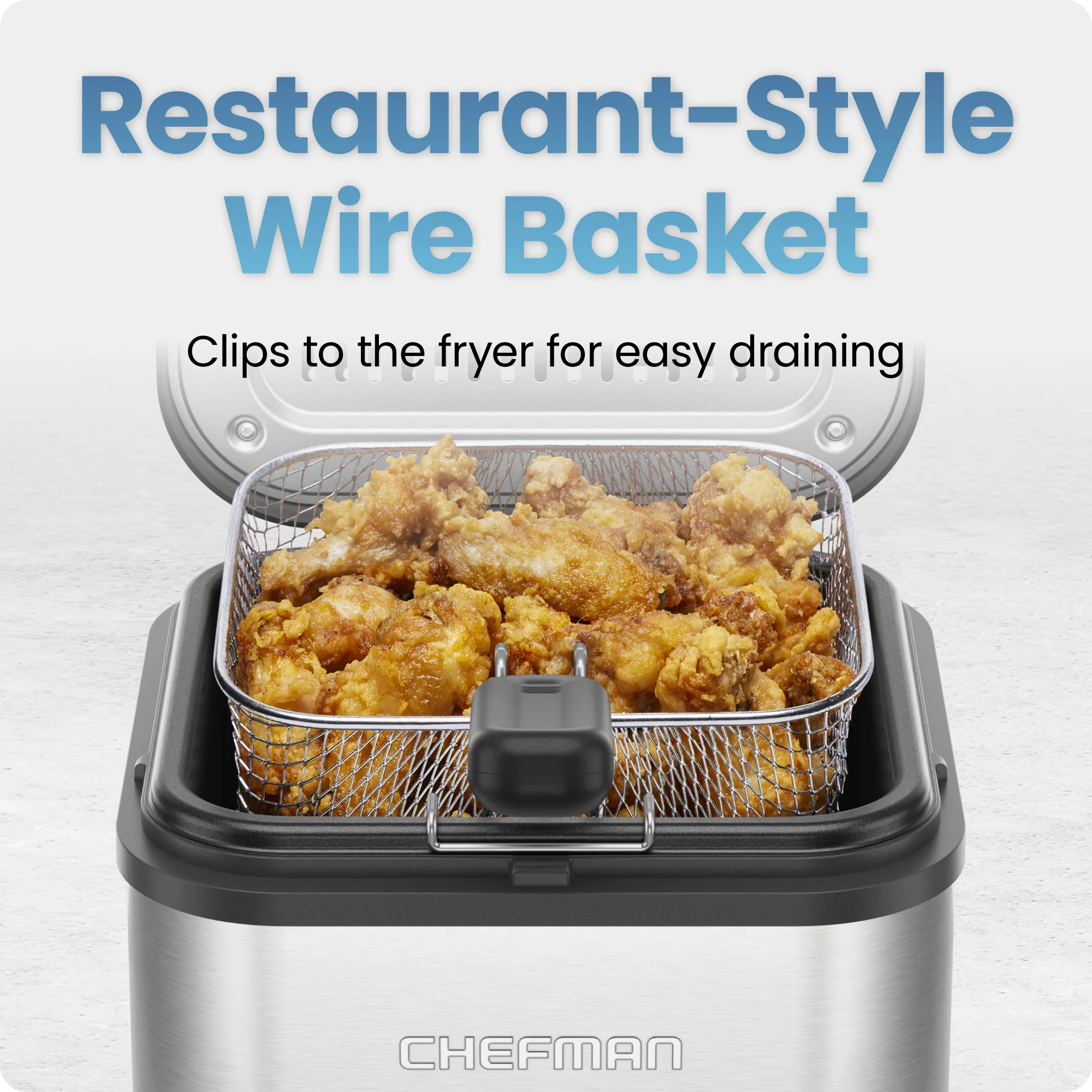 2.5 Quart Stainless Steel Deep Fryer - Image 3