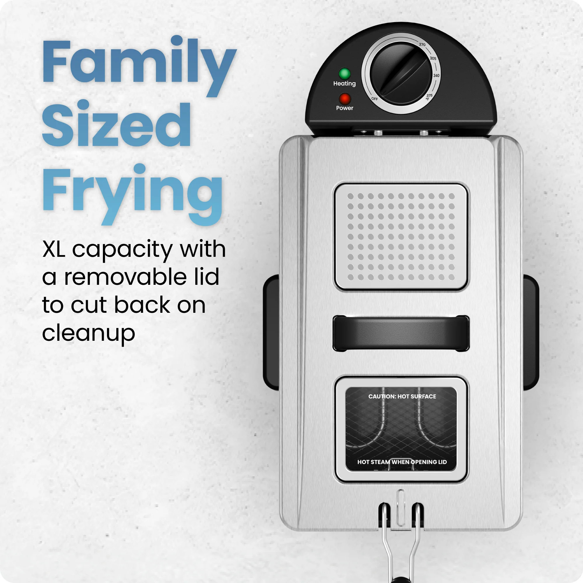 Fry Guy Pro 3 Quart Deep Fryer - Image 5