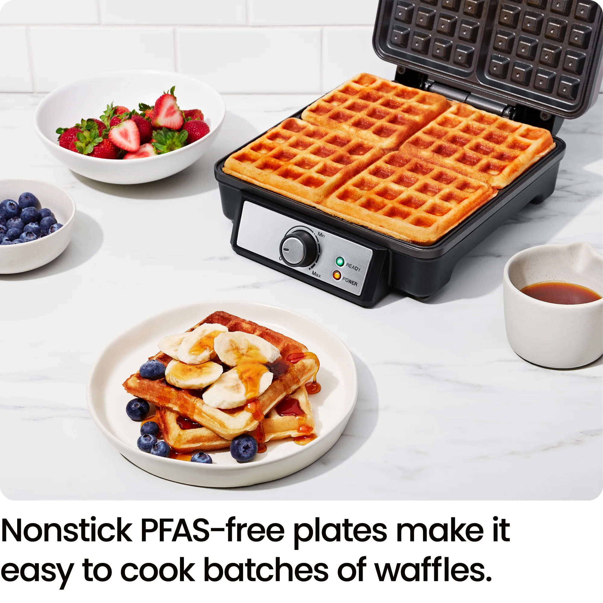 4-Slice Waffle Maker - Image 4