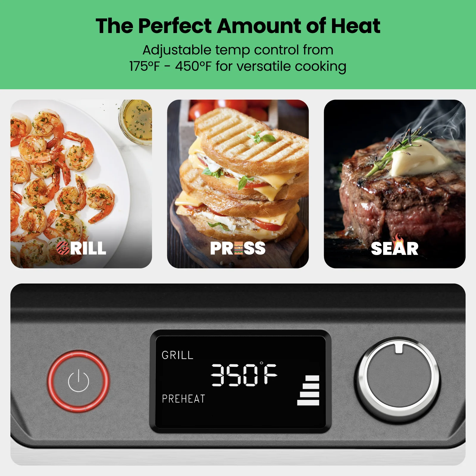 5-in-1 Digital Panini Press Grill - Image 6