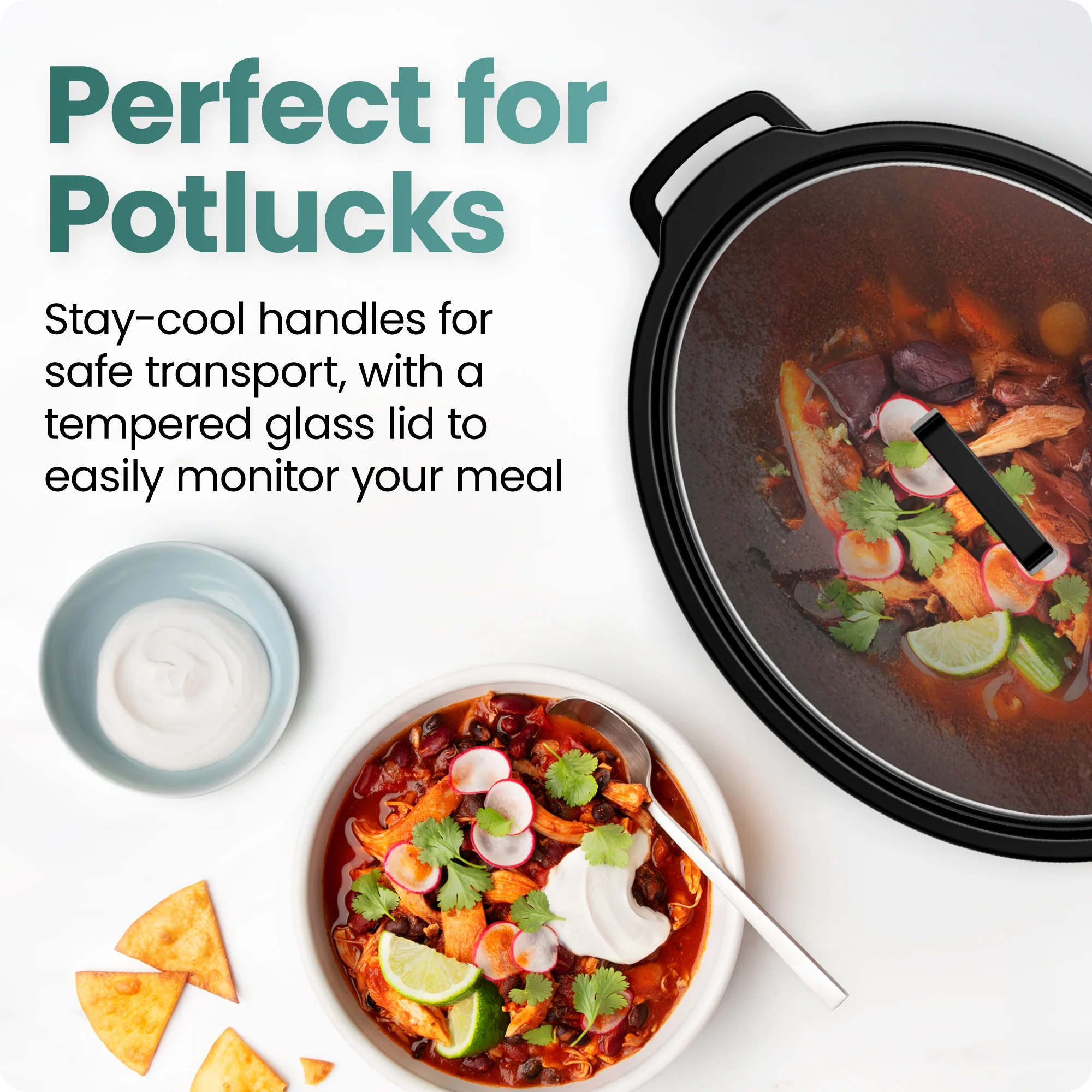 7-Quart Stainless Steel Slow Cooker - Image 8
