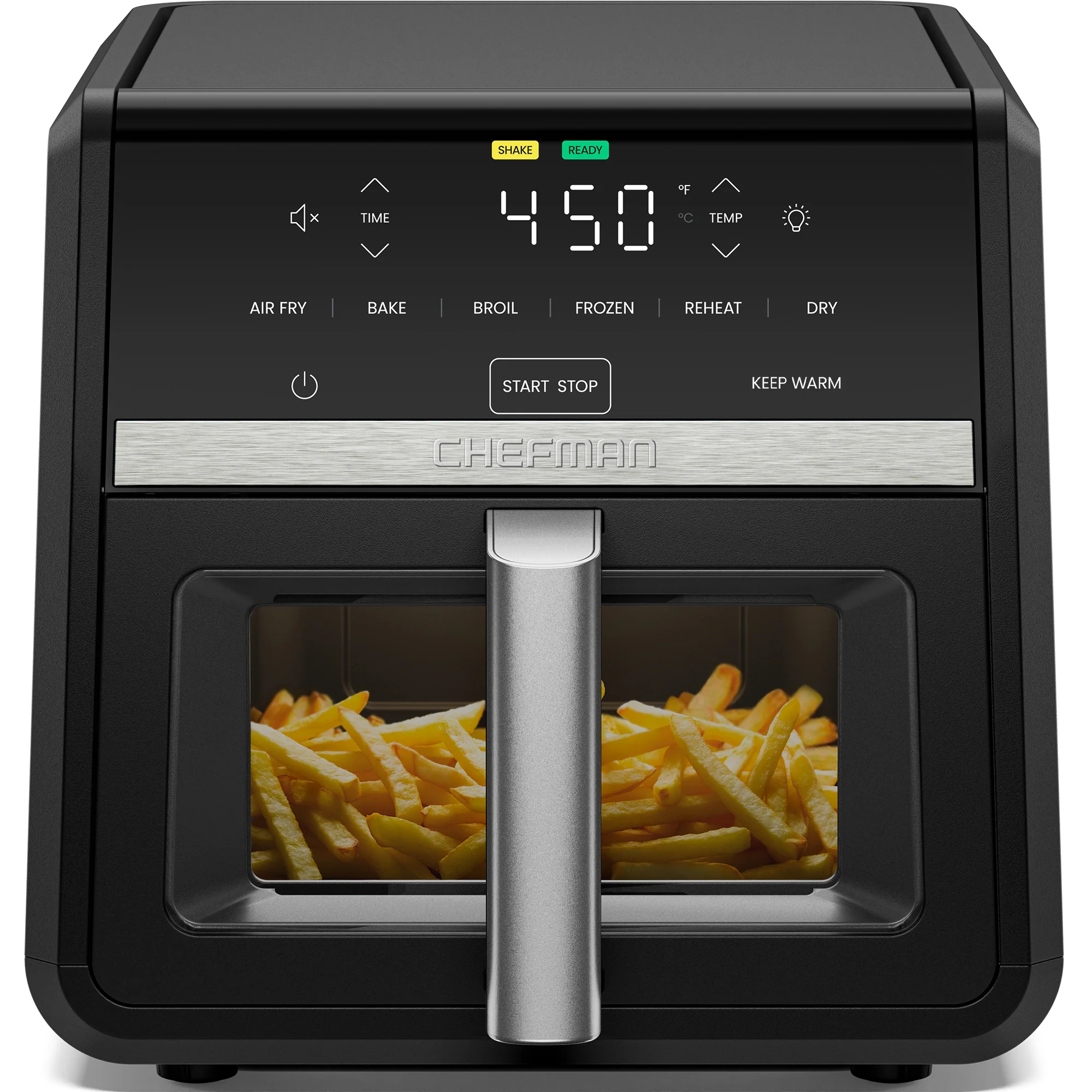 9 Qt. TurboFry 7-in-1 Air Fryer with Powerful DC Motor