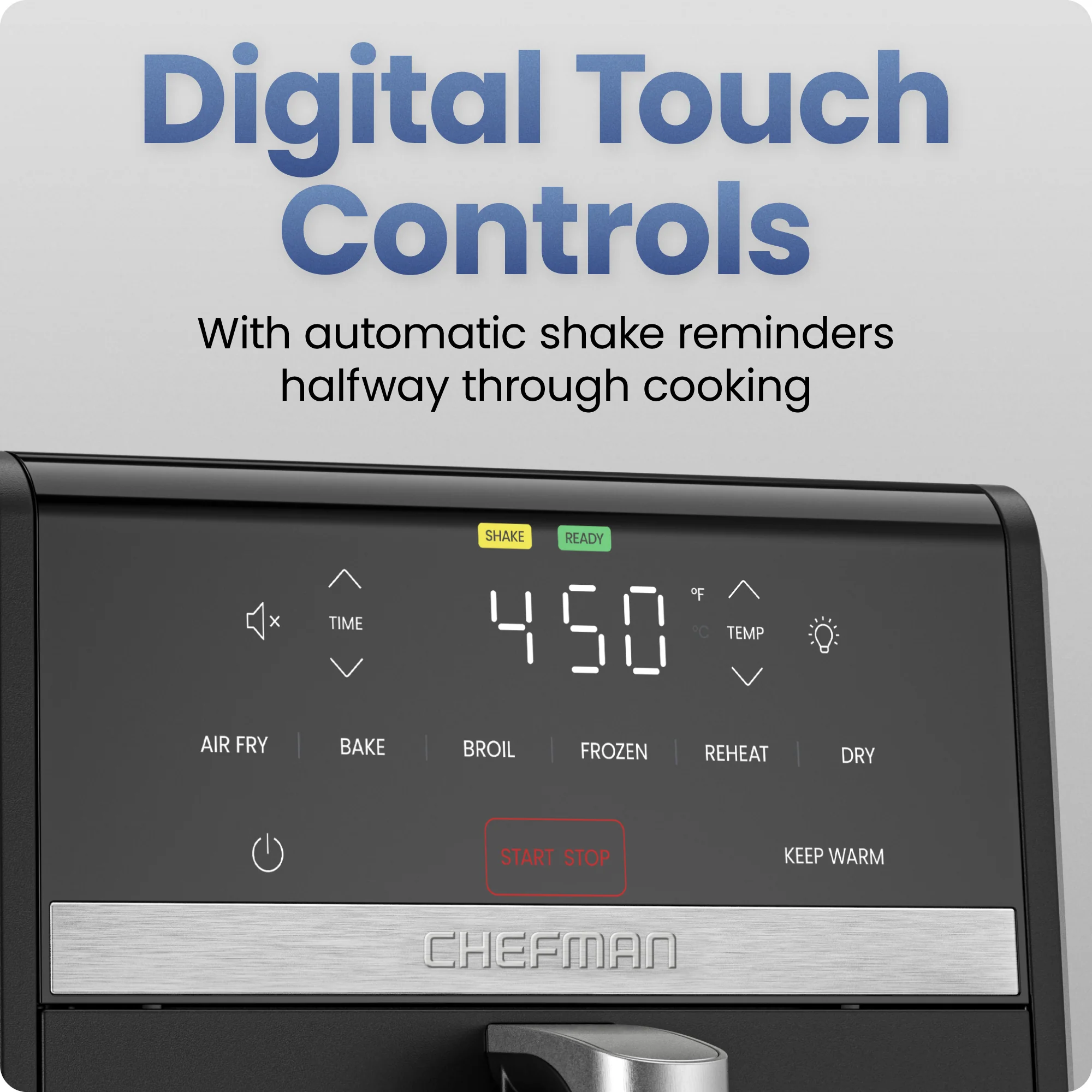 9 Qt. TurboFry 7-in-1 Air Fryer with Powerful DC Motor - Image 7