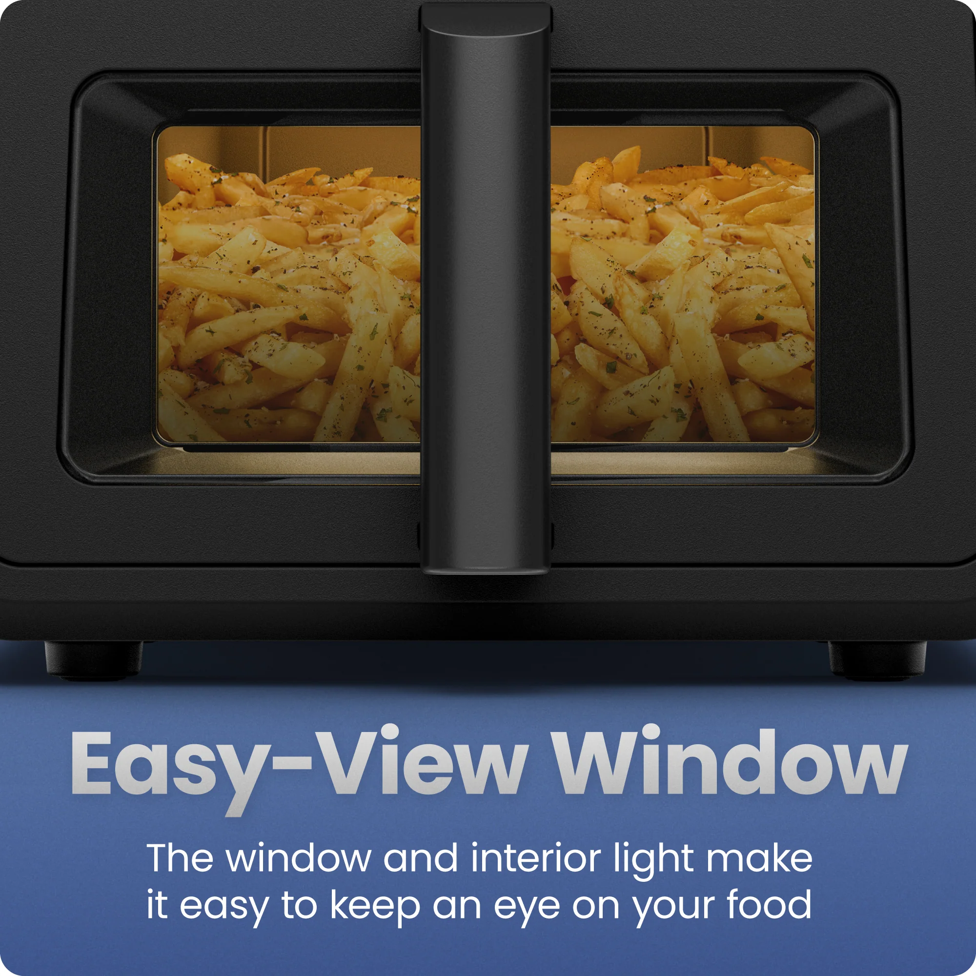 9 Qt. TurboFry Air Fryer - Black - Image 7