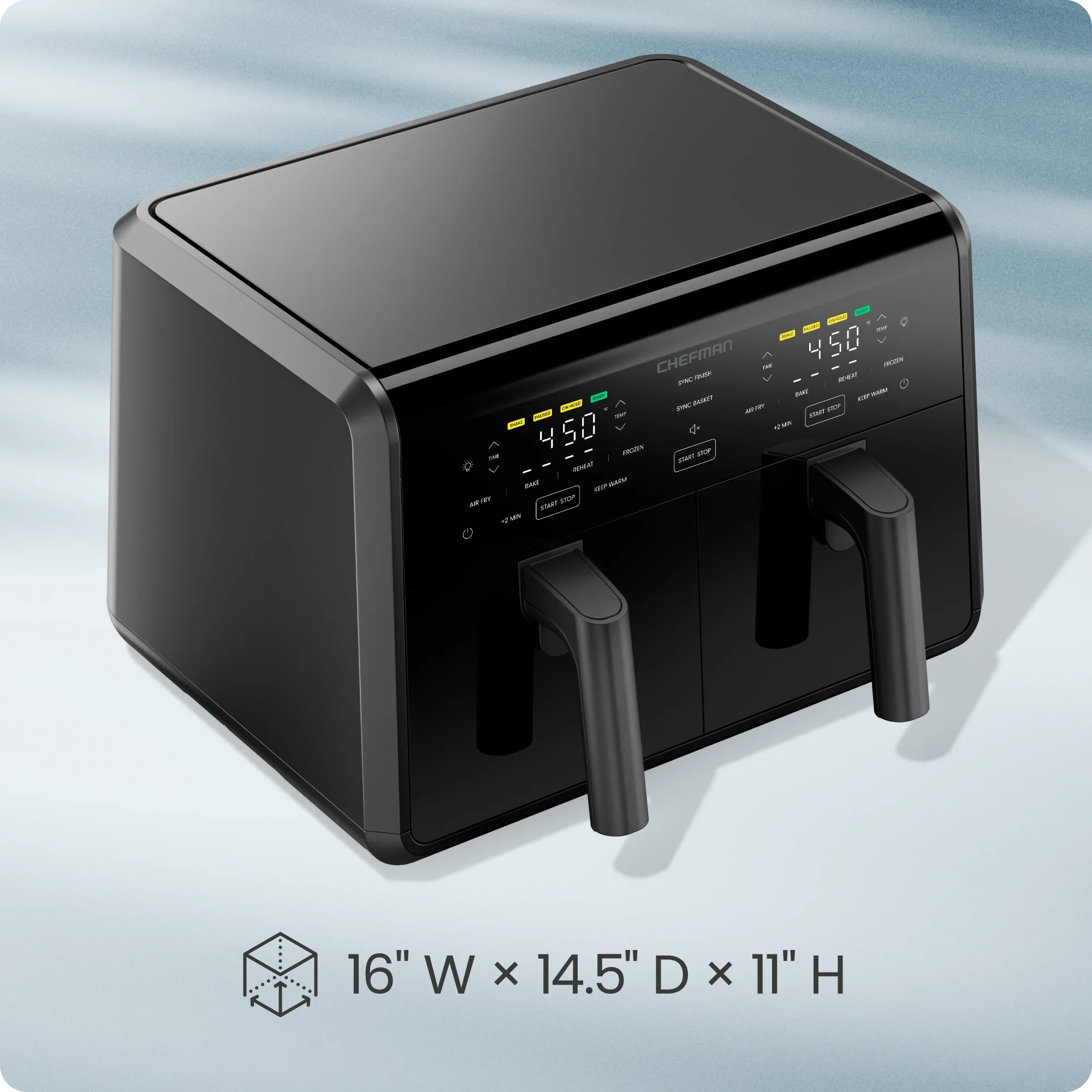 9 Qt. TurboFry Dual Basket Air Fryer - Image 8