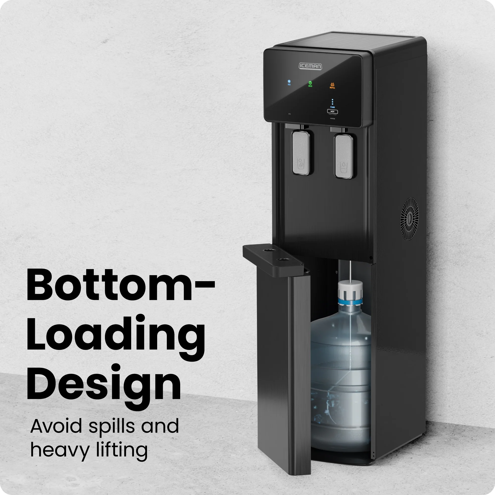 Bottom-Loading Ice Maker & Water Dispenser - Image 3