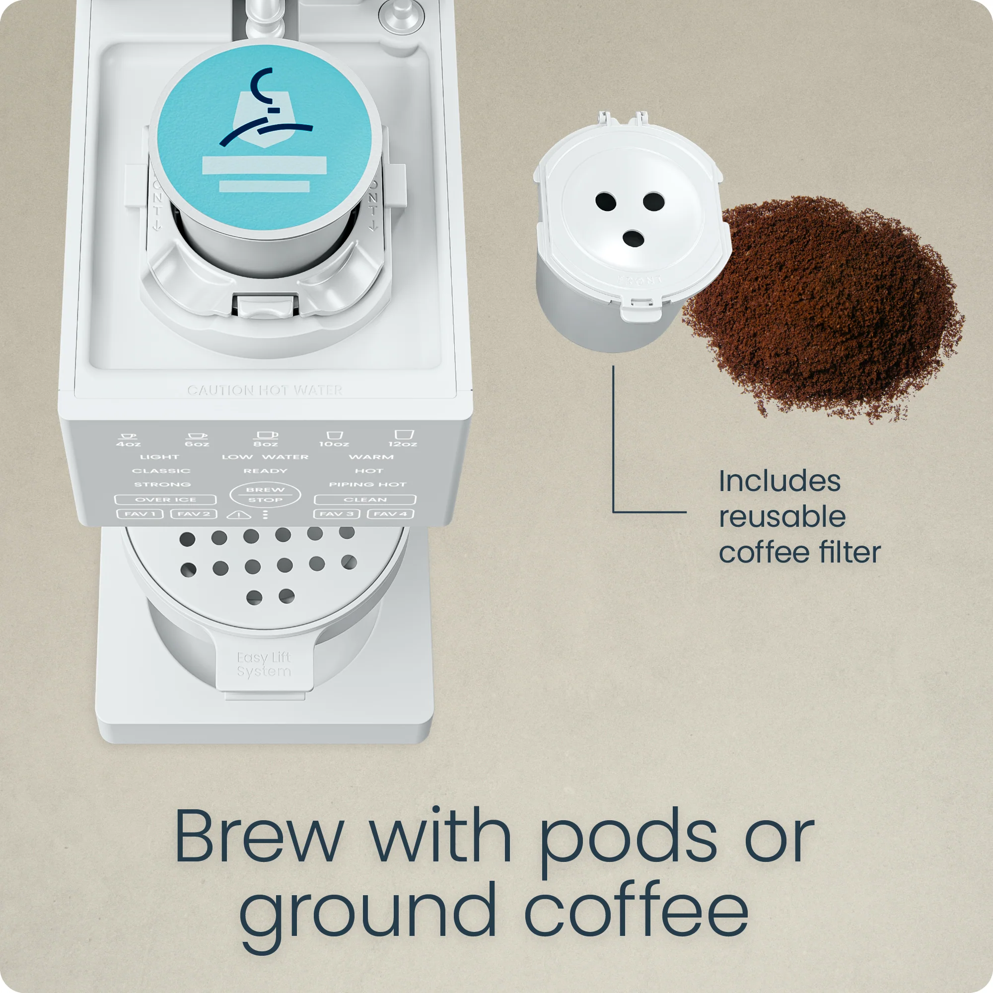 Caffeinator Single-Serve Coffee Maker - Image 3