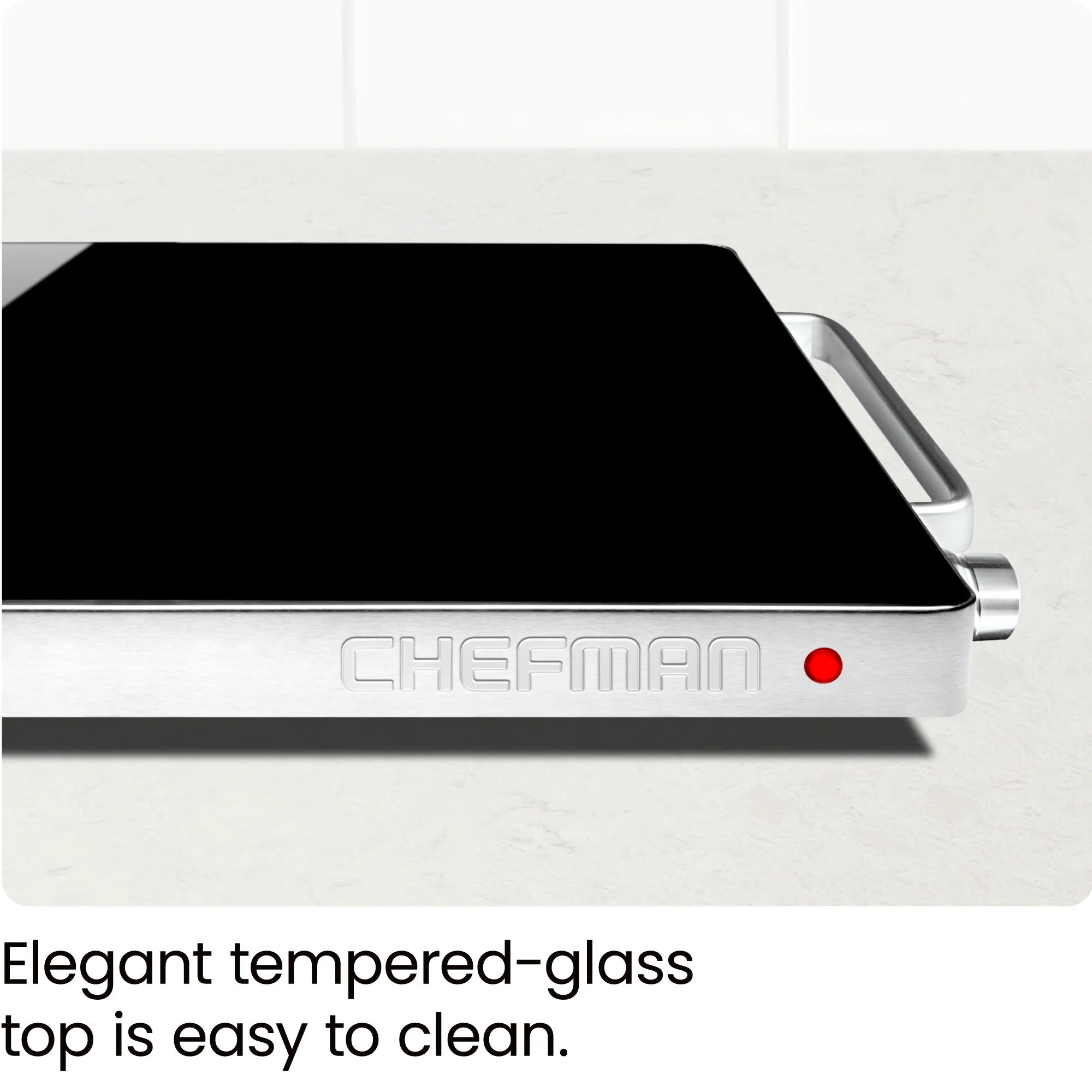 Compact Glasstop Warming Tray - Image 4