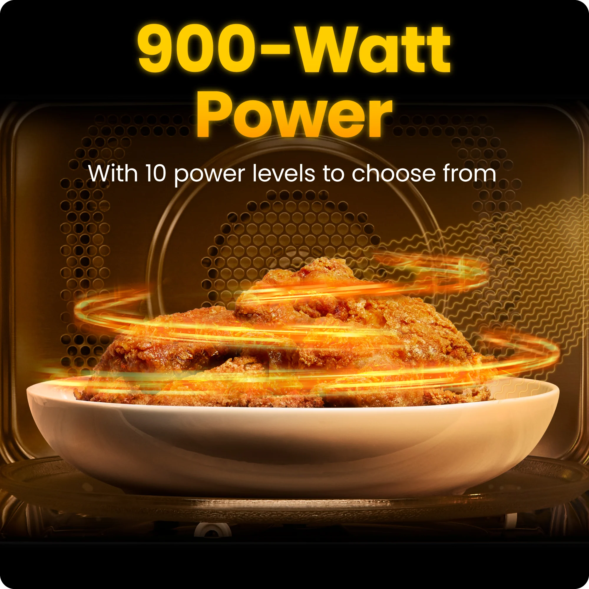 Countertop 0.9 Cu. Ft. Digital Microwave Oven - Image 4
