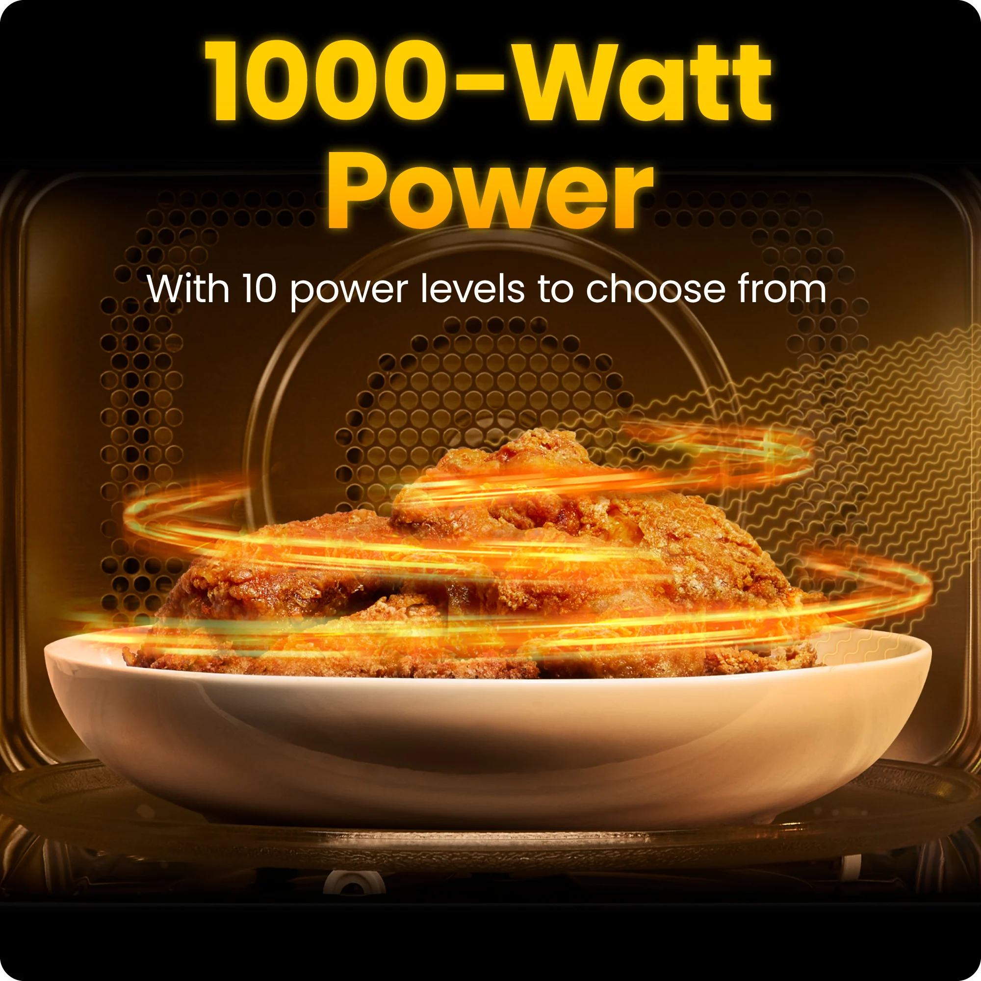 Countertop 1.1 Cu. Ft. Digital Microwave Oven - Image 4