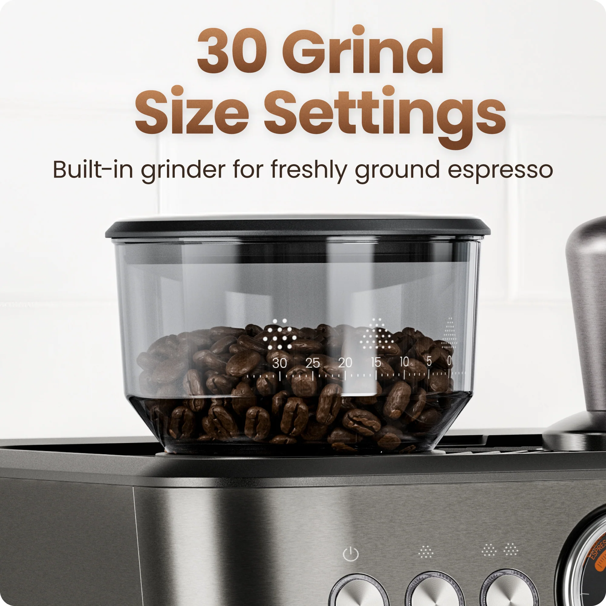 Crema Deluxe Double Boiler Espresso Machine - Image 4