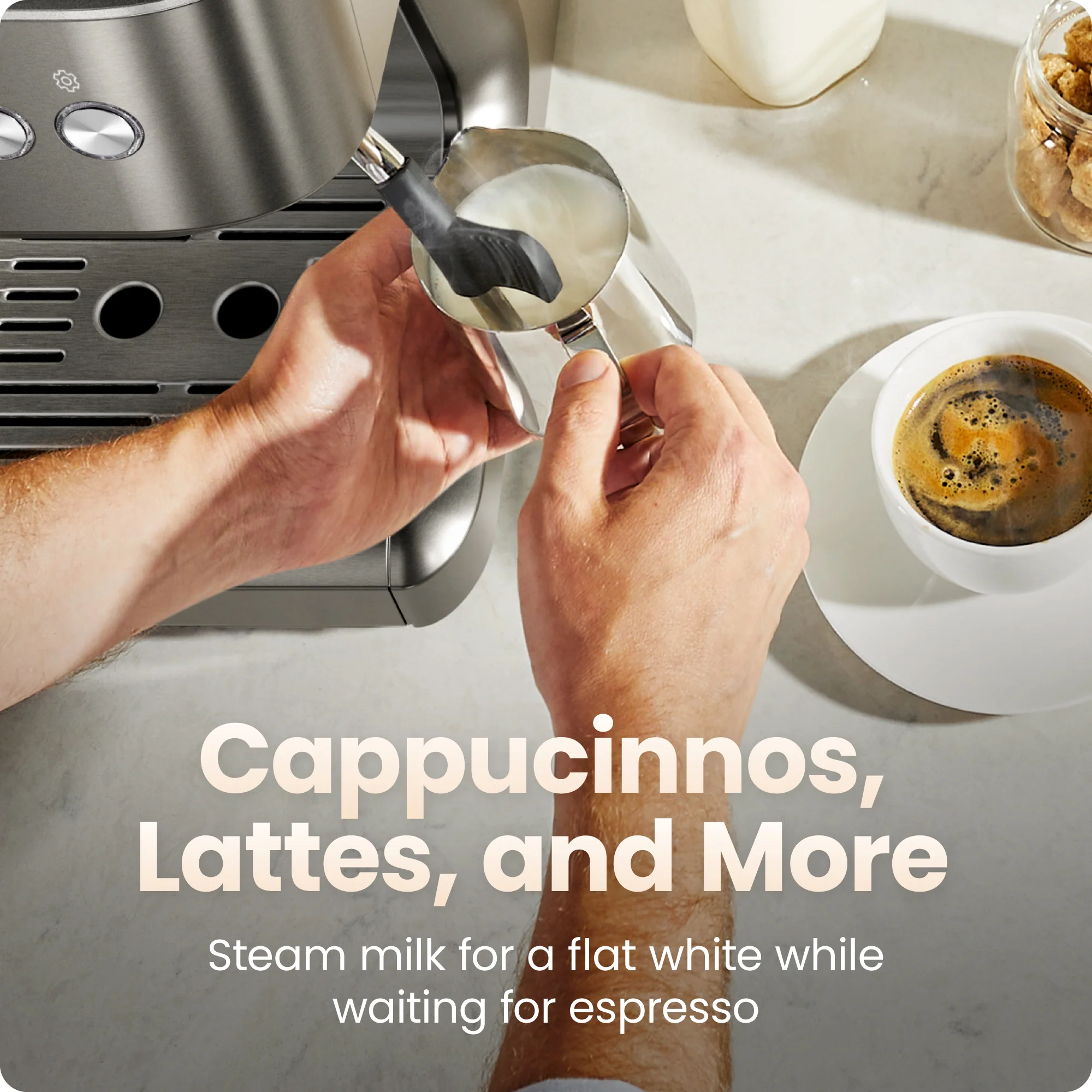 Crema Deluxe Double Boiler Espresso Machine - Image 6