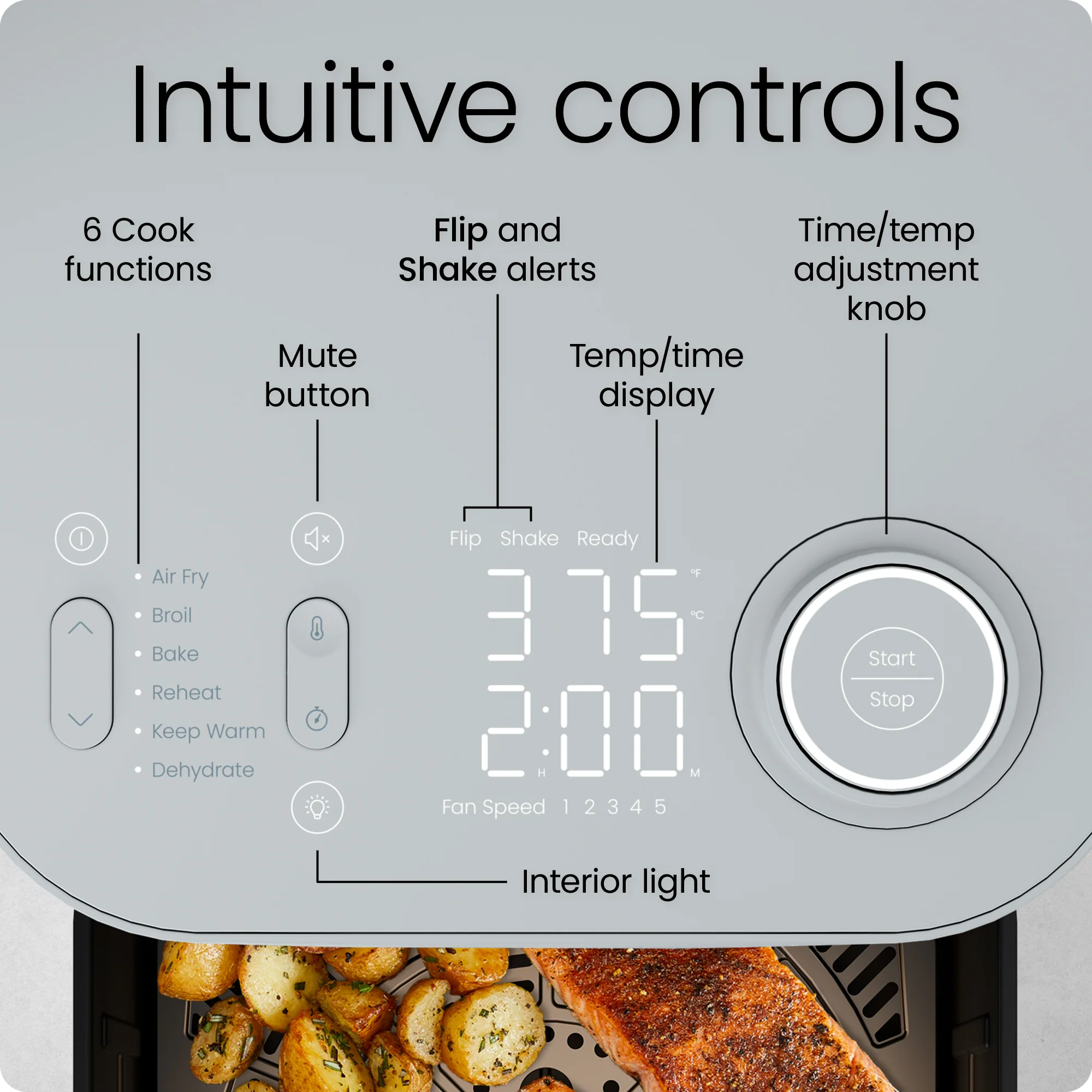 Crispinator 8 Qt. Air Fryer - Image 6