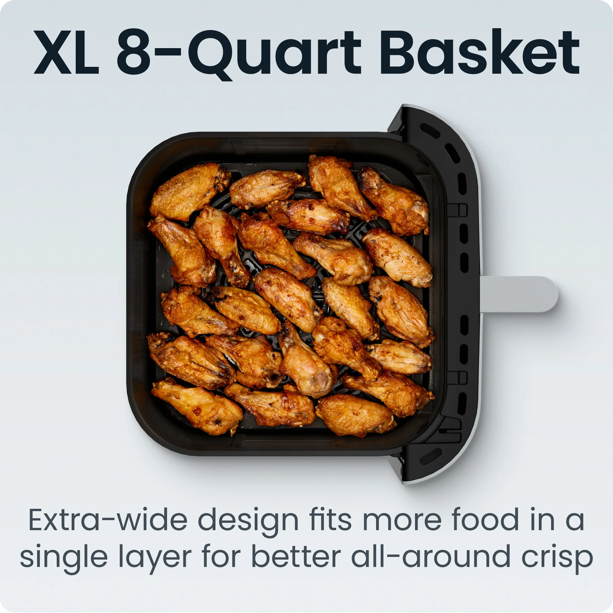 Crispinator 8 Qt. Air Fryer w/ 7 Functions - Image 7