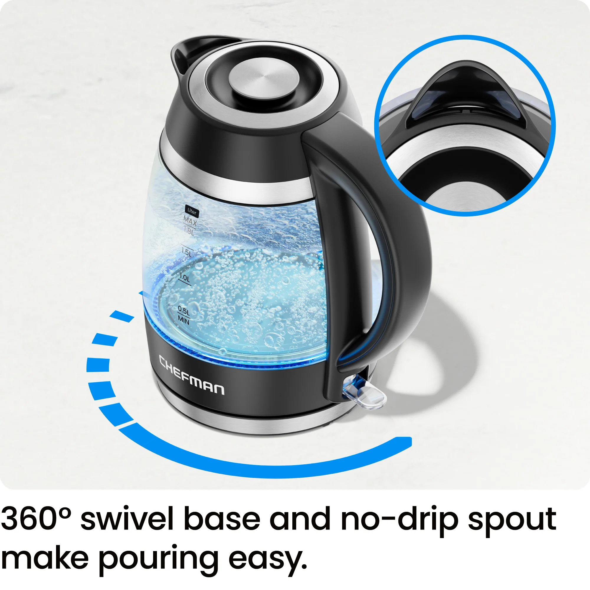 Fast-Boil 1.8L Electric Kettle - Image 6