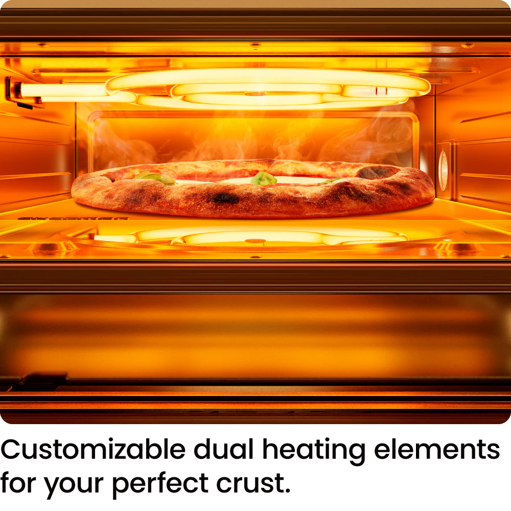 High-Heat Indoor Electric Pizza Oven 800°F (Black) - Image 7