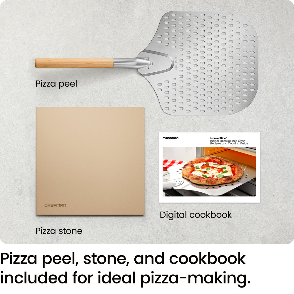 High-Heat Indoor Electric Pizza Oven 800°F (Black) - Image 9