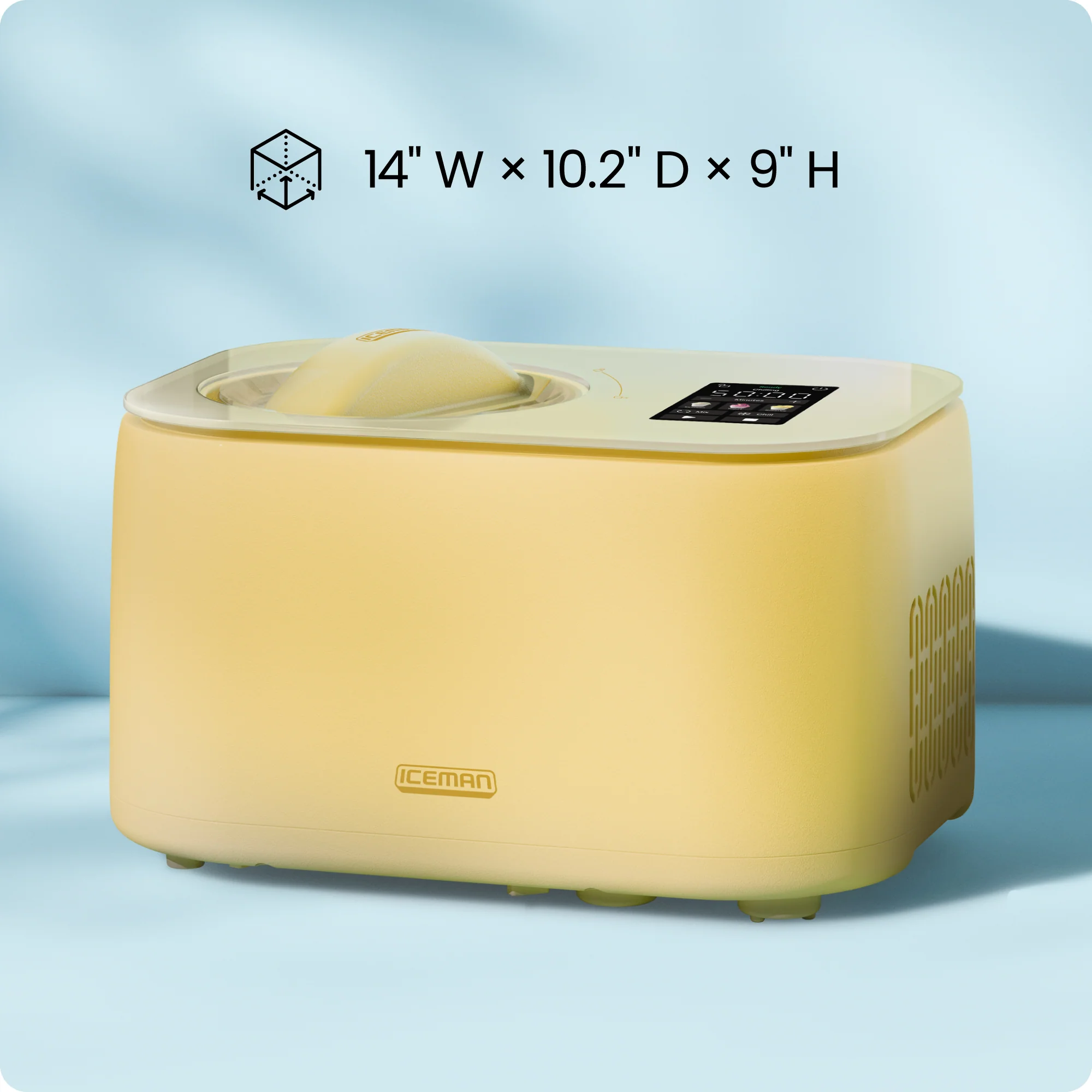 Iceman Trio Ice Cream Maker - Butter - Image 10