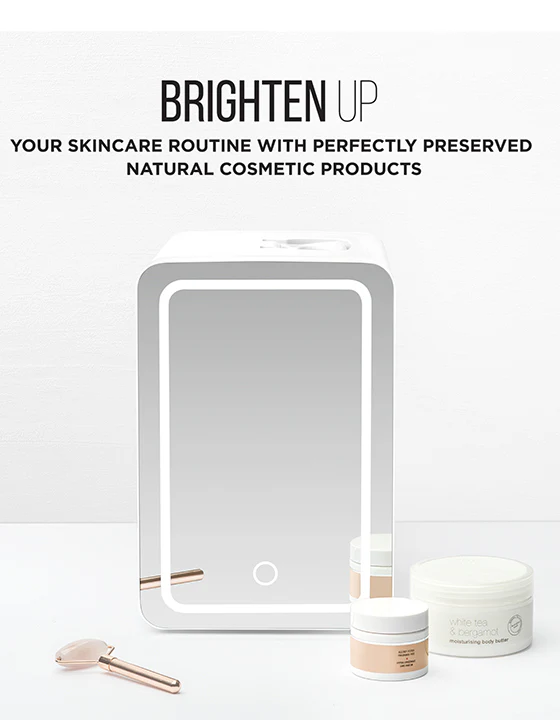 Mirrored Beauty Fridge - Image 4