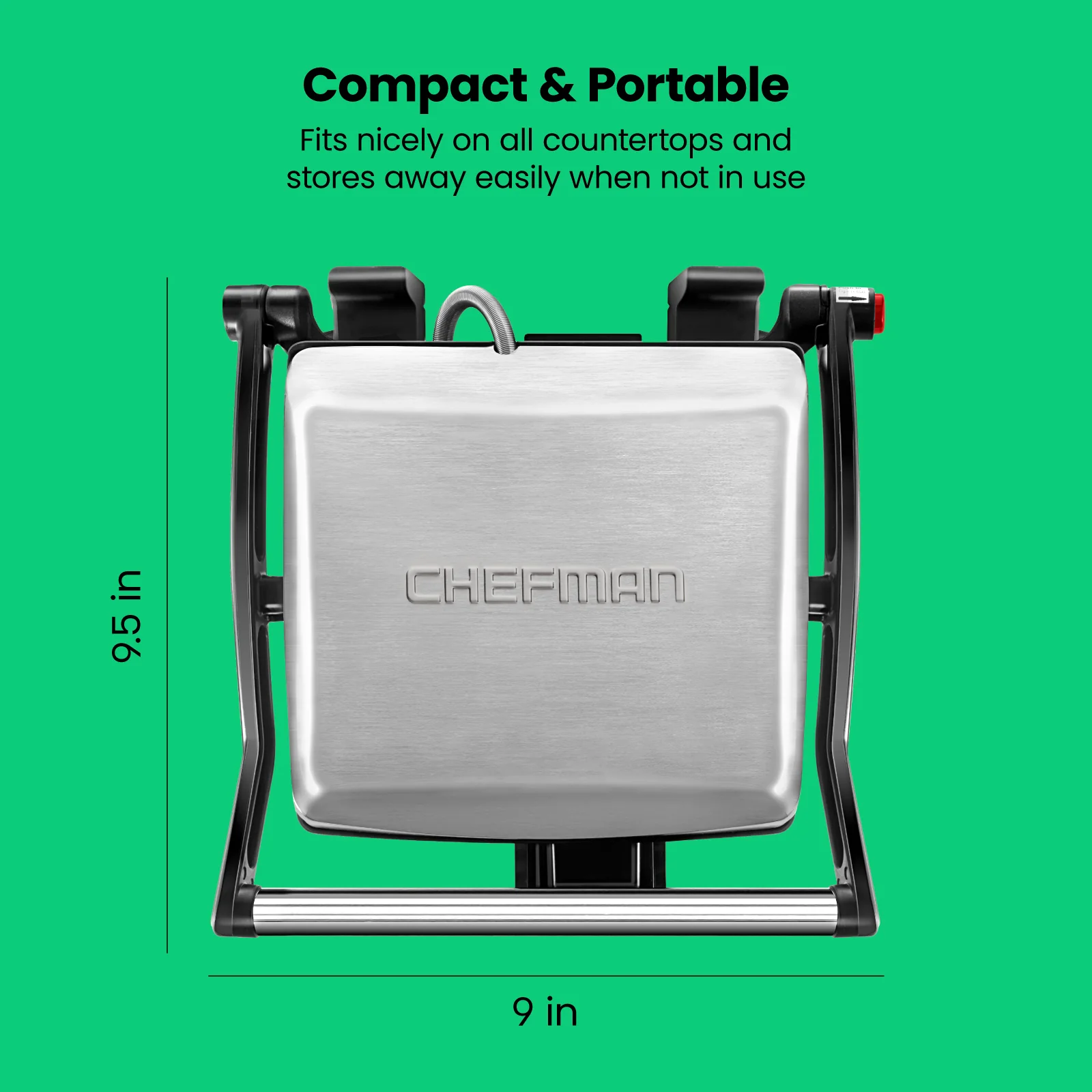 Multifunctional 180° Grill + Panini Press (4-Slice) - Image 7