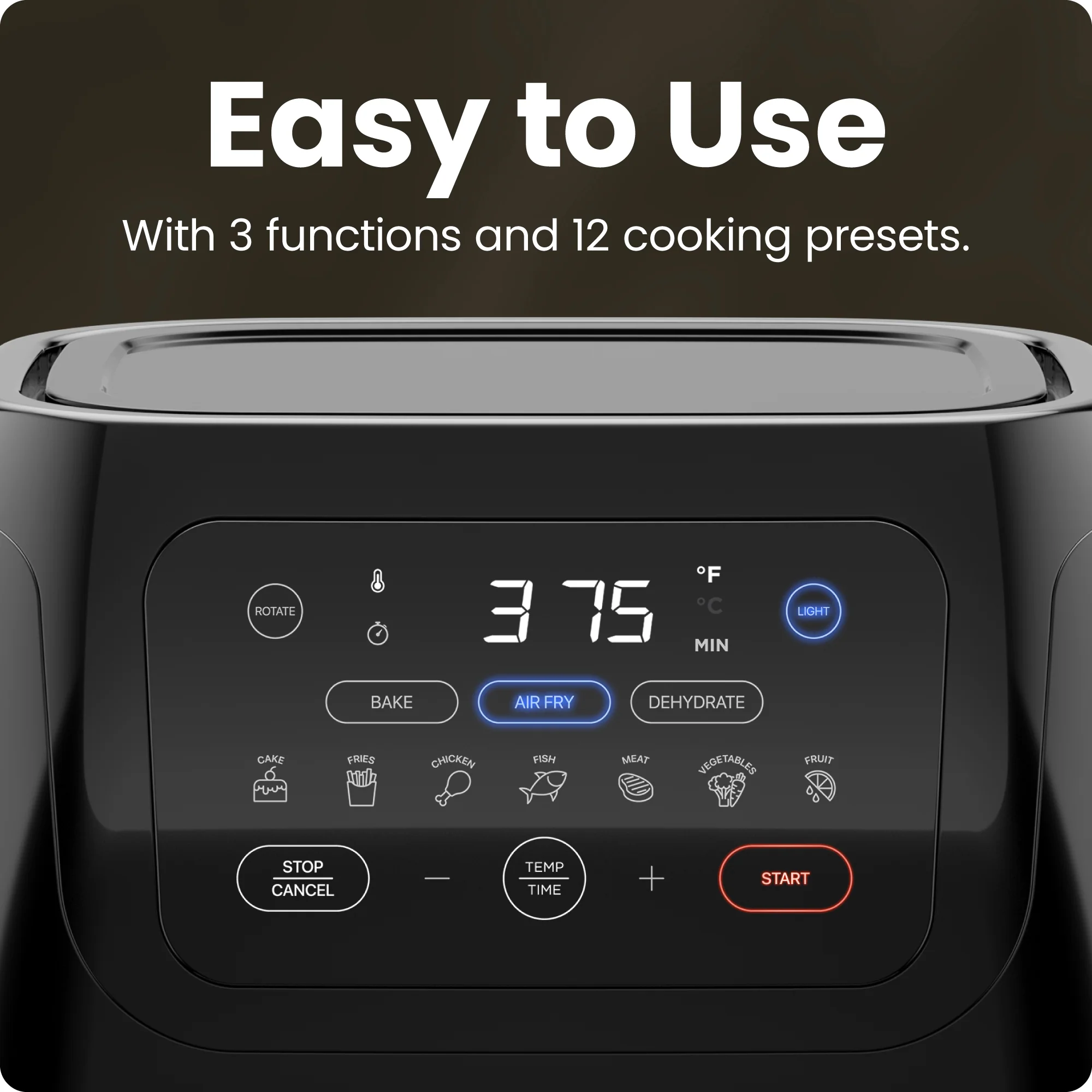 Multifunctional Digital Air Fryer - 10 Quart - Image 5
