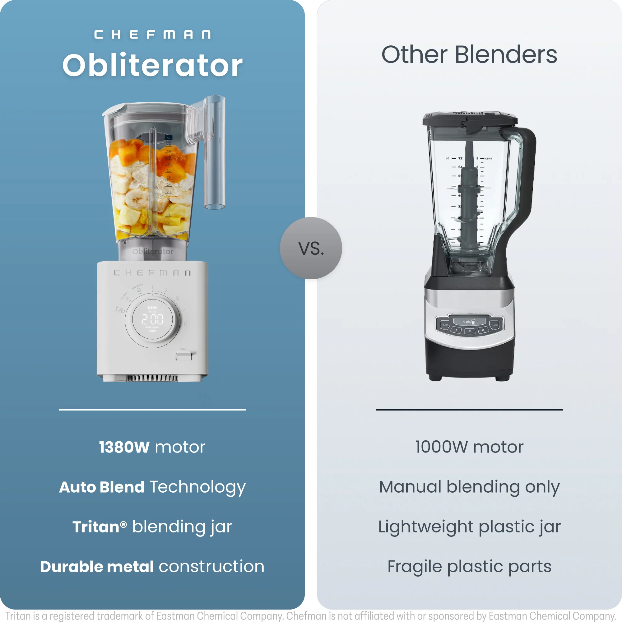 Obliterator 48oz Power Blender + Travel Jar - Concrete - Image 10