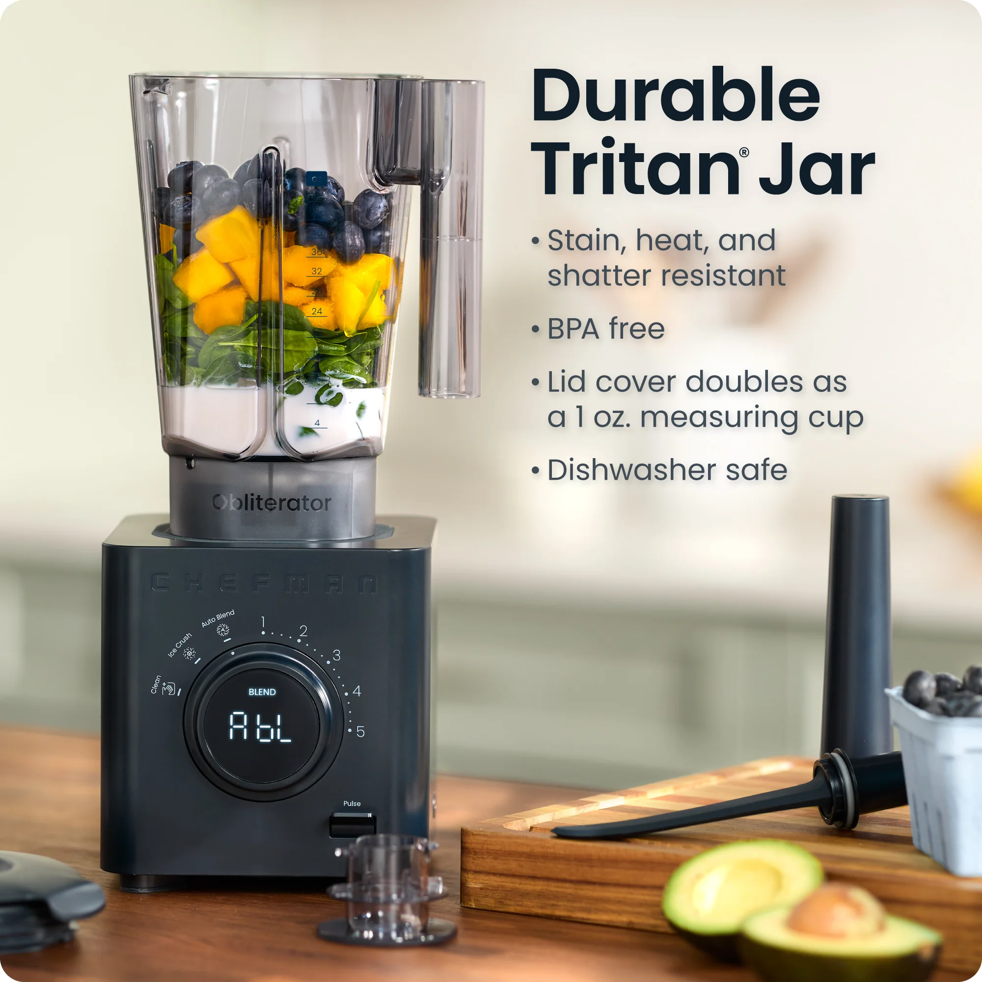 Obliterator 48 oz Power Blender - Midnight - Image 3