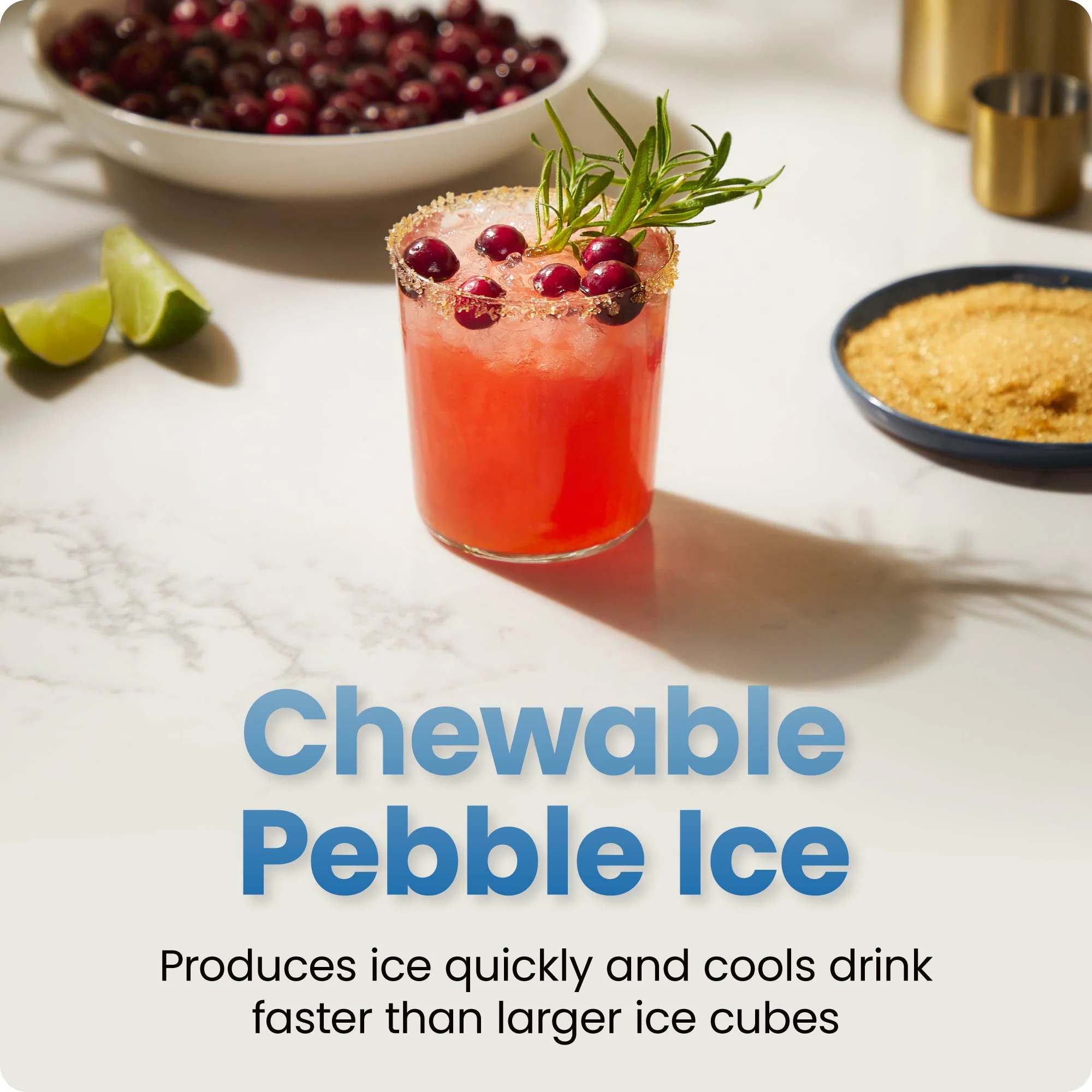 Pebble Compact Countertop Ice Maker by Iceman® - Image 3