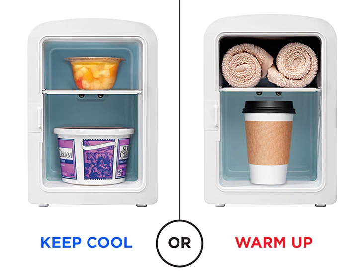 Portable Mirrored Beauty Fridge - Image 4