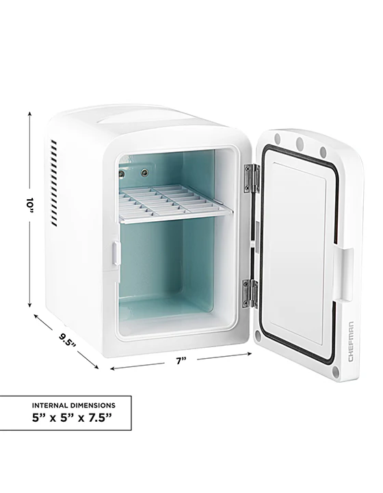 Portable Mirrored Beauty Fridge - Image 8