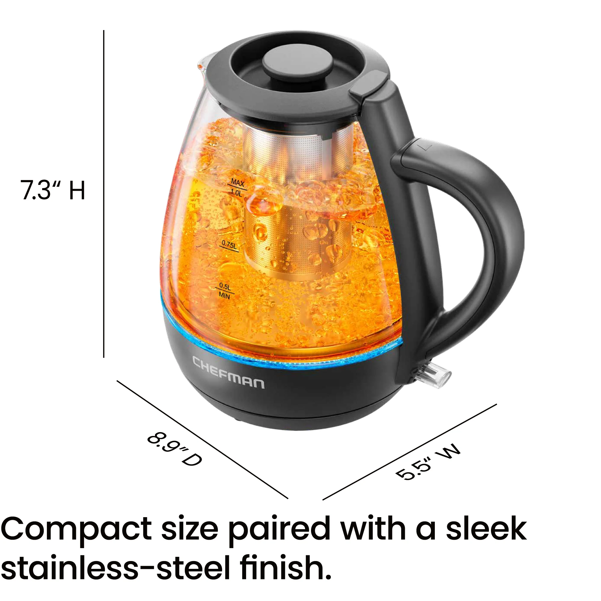 Fast-Boil 1L Tea Infuser Kettle - Image 8