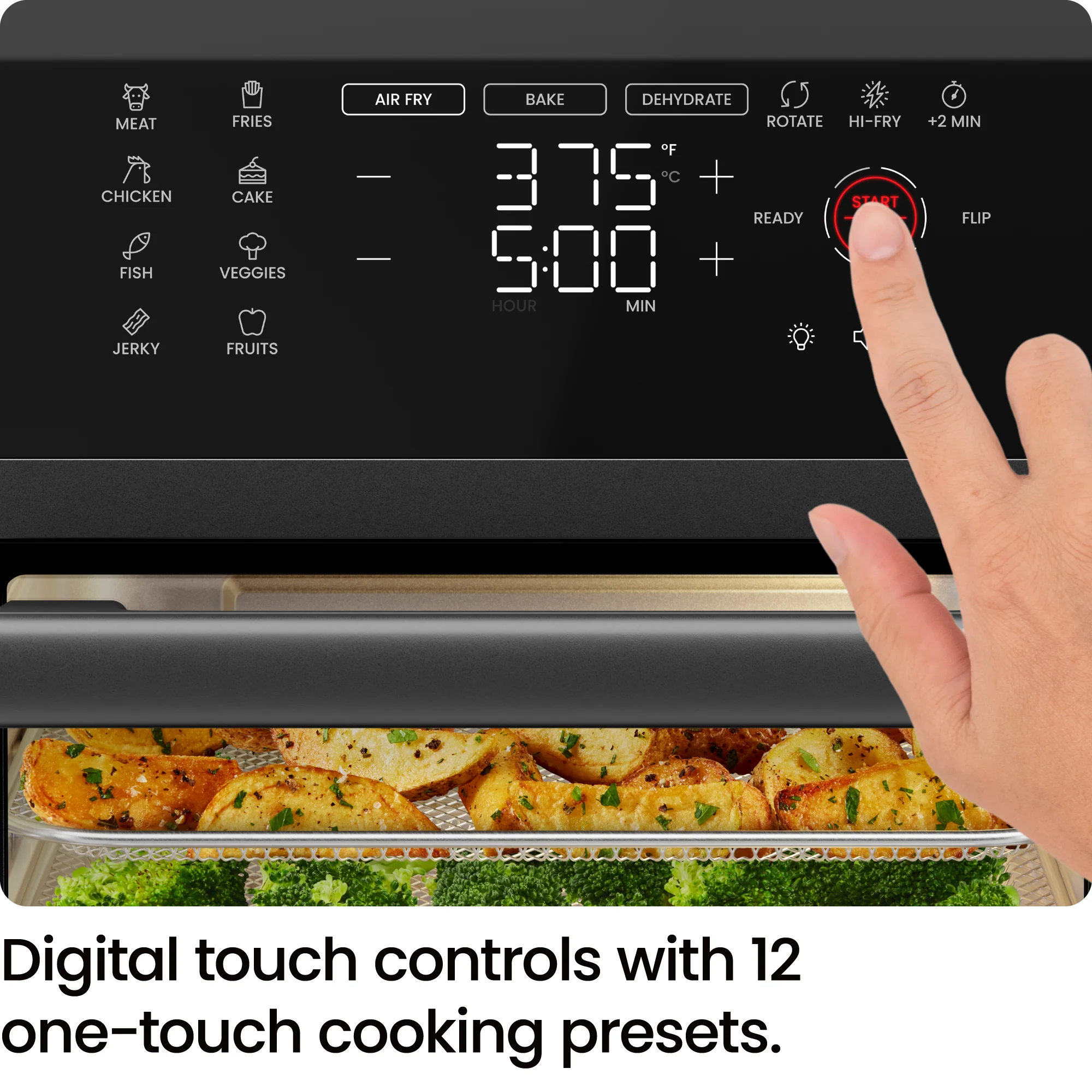 6-in-1 Multifunctional Air Fryer Oven - 12 Quart - Image 4