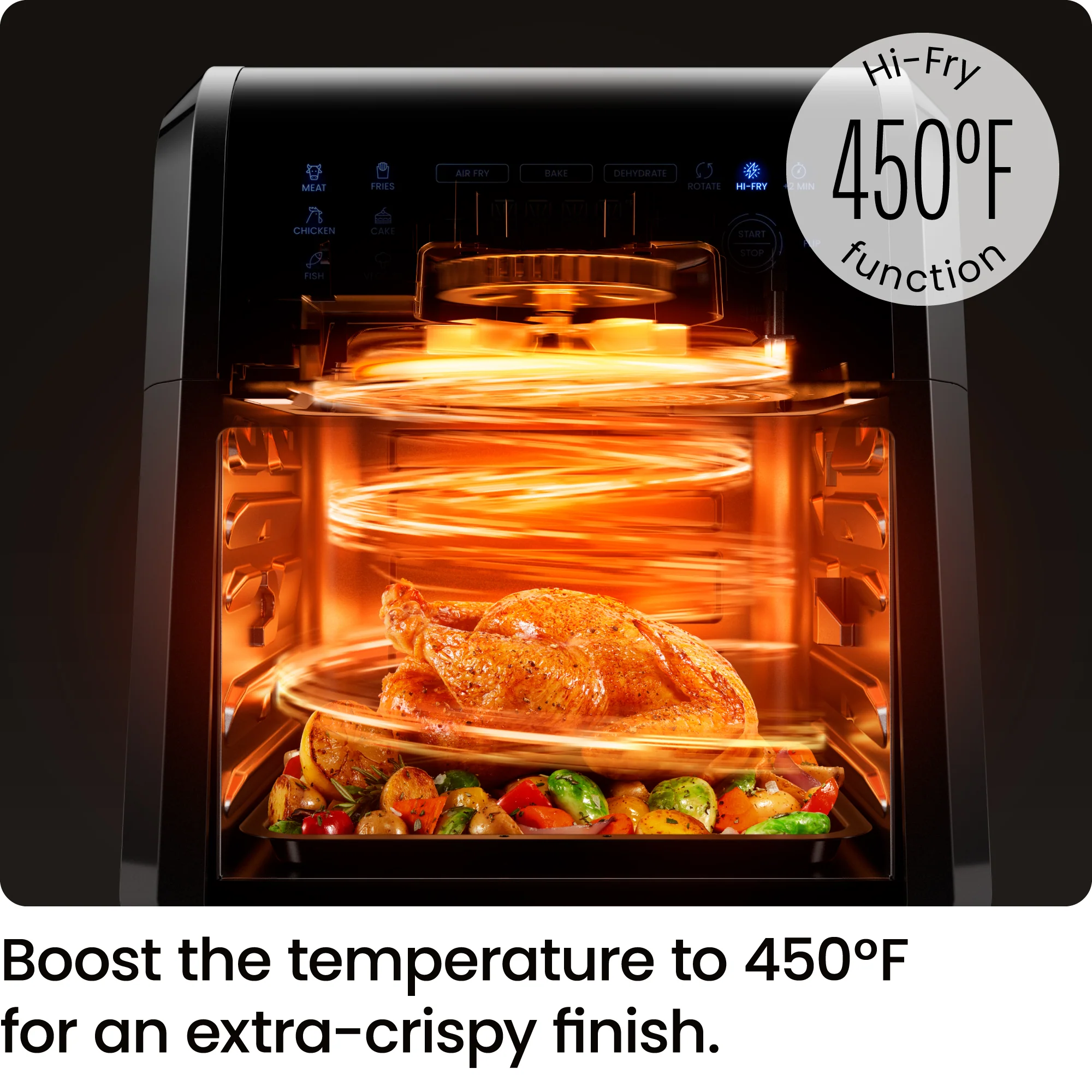 6-in-1 Multifunctional Air Fryer Oven - 12 Quart - Image 7