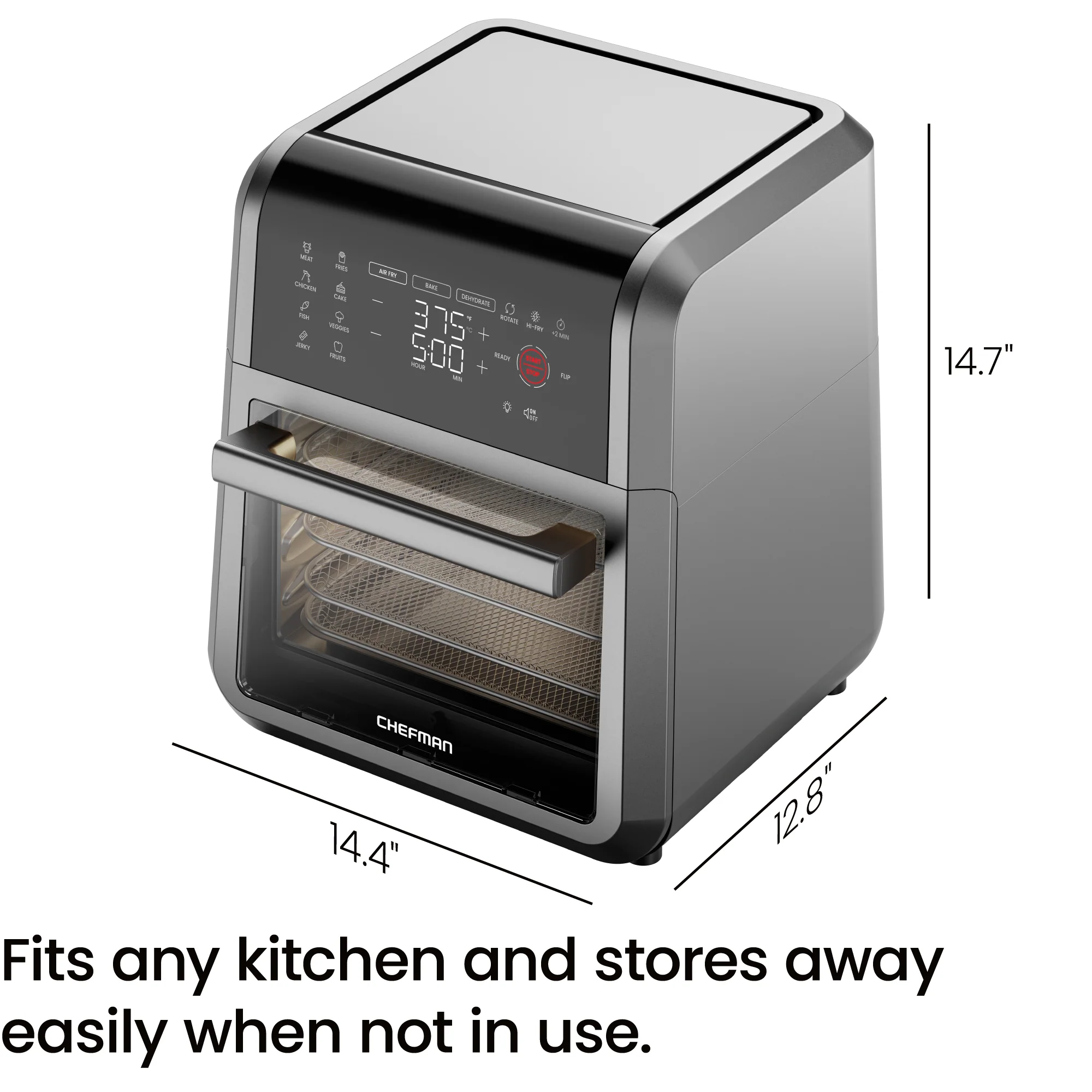 6-in-1 Multifunctional Air Fryer Oven - 12 Quart - Image 9