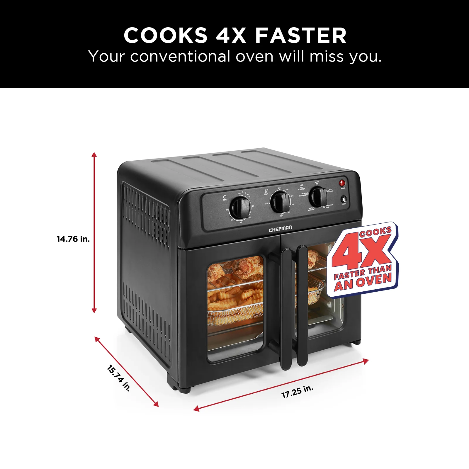 French Door Air Fryer + Oven - Image 7