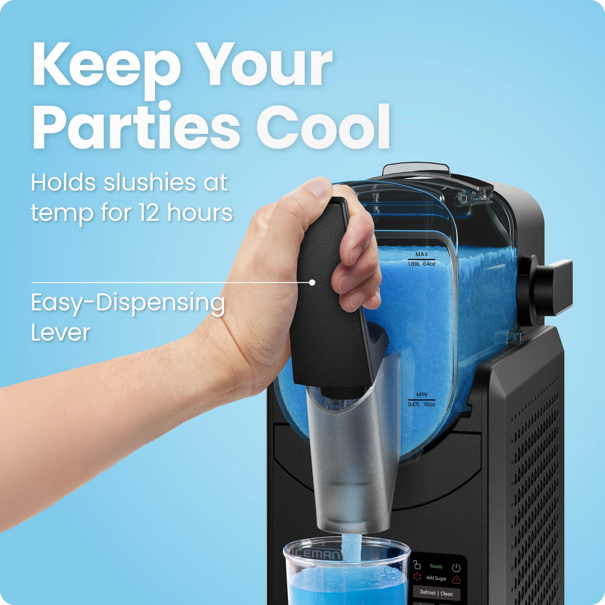 Slush-Ease MAX Slushy Machine - Black - Image 6