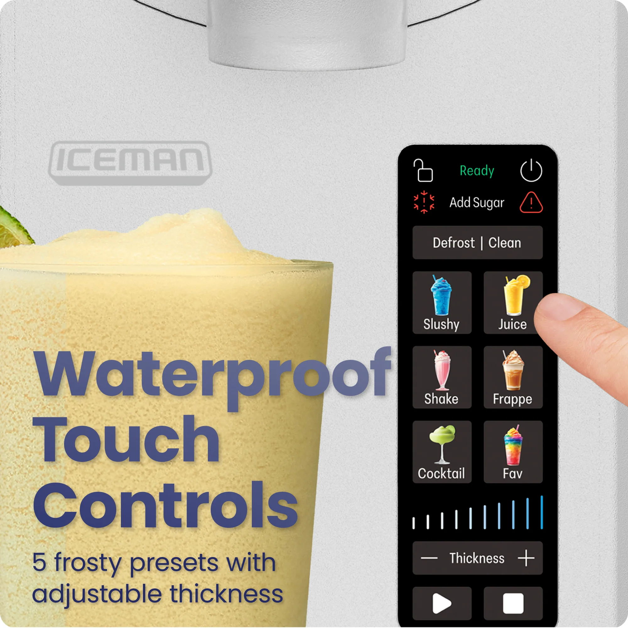 Slush-Ease MAX Slushy Machine - White - Image 4