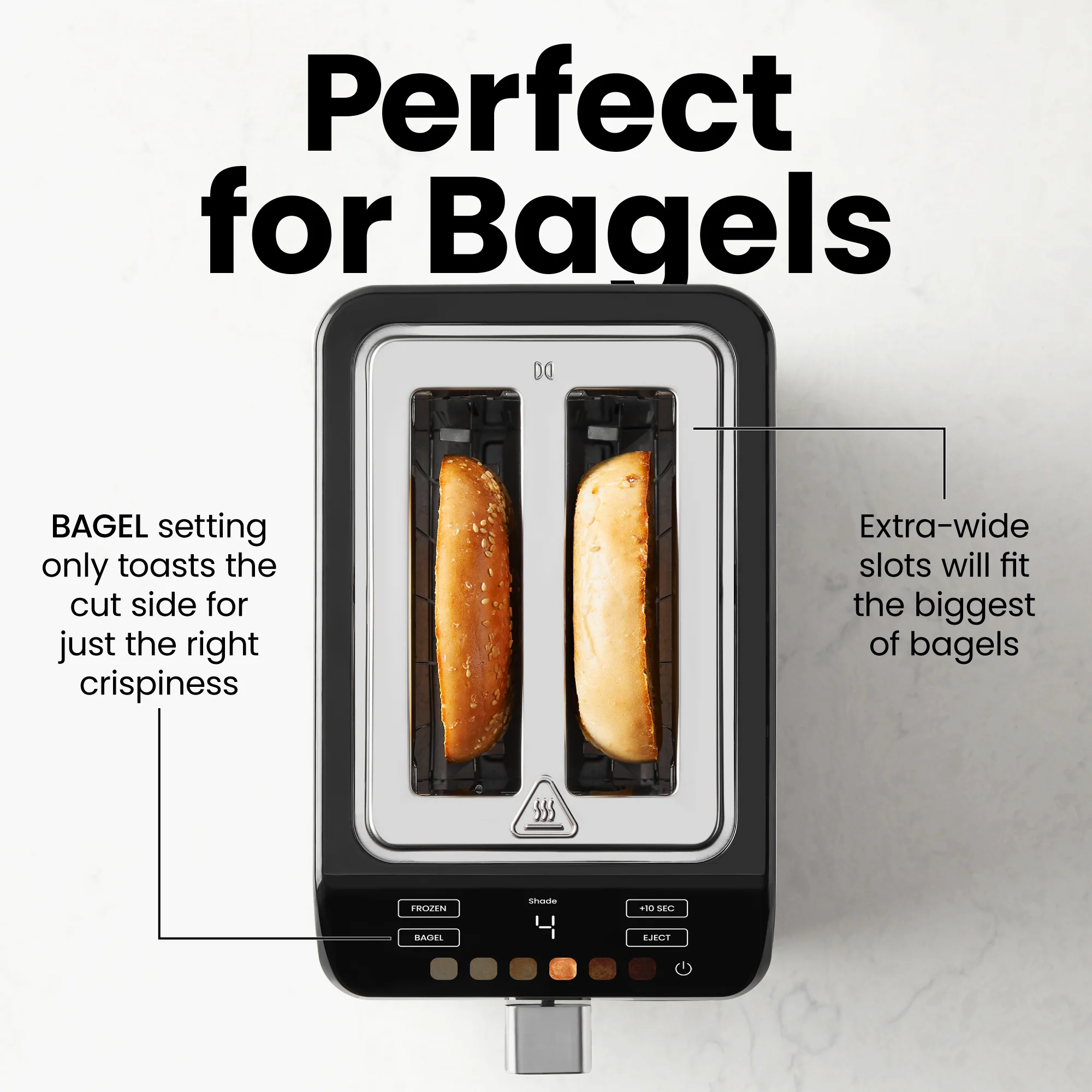 Smart Touch™ 2 Slice Digital Toaster - Image 3