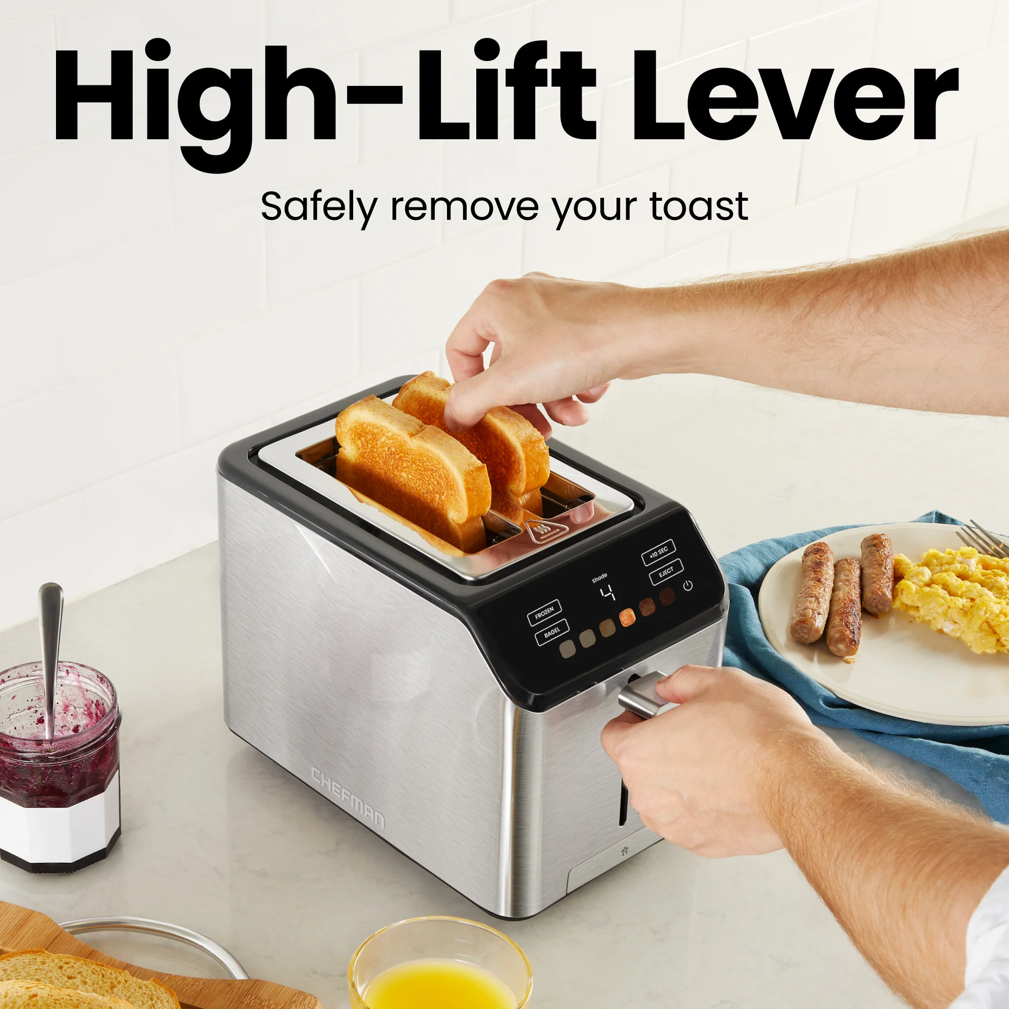 Smart Touch™ 2 Slice Digital Toaster - Image 5