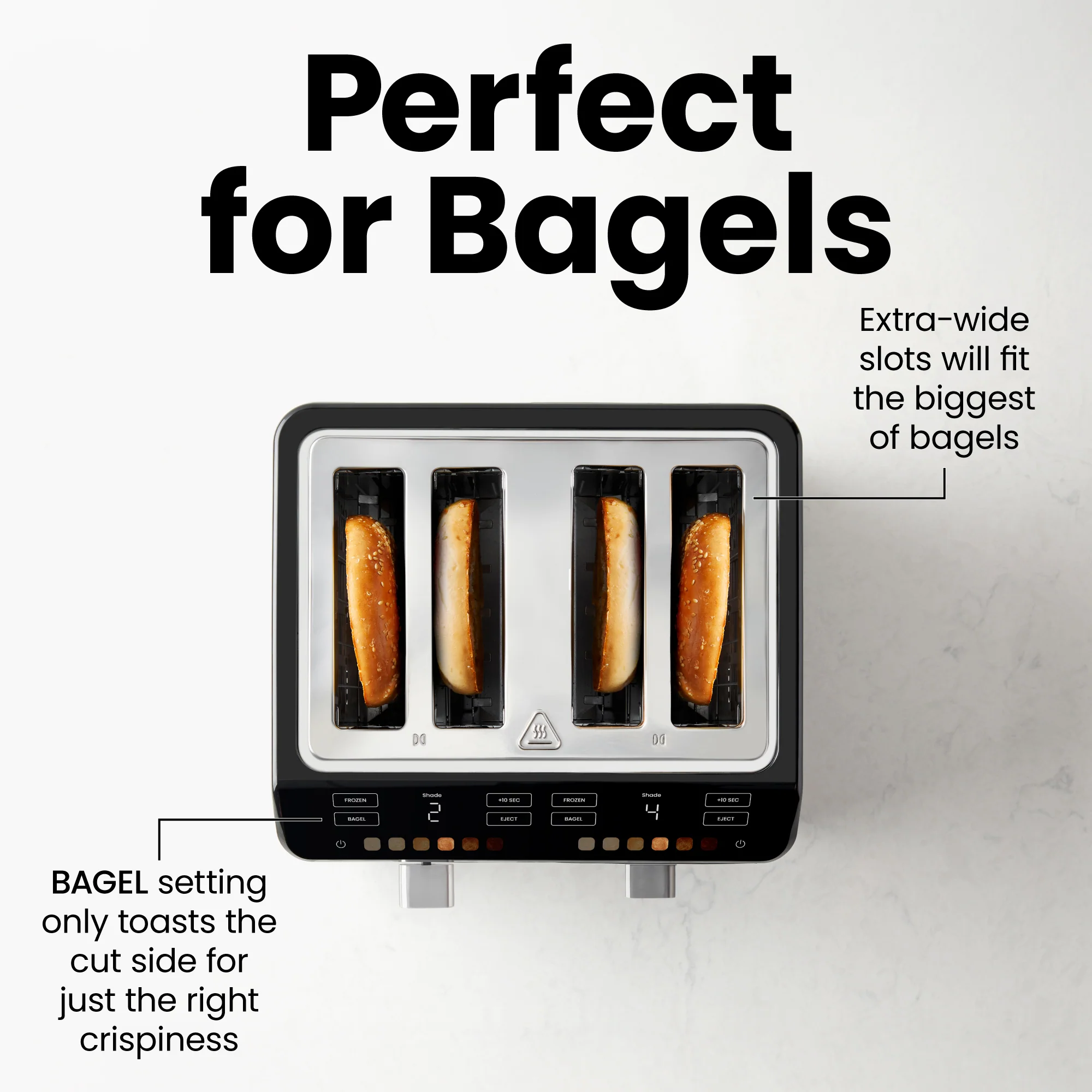 Smart Touch™ 4 Slice Digital Toaster - Image 3