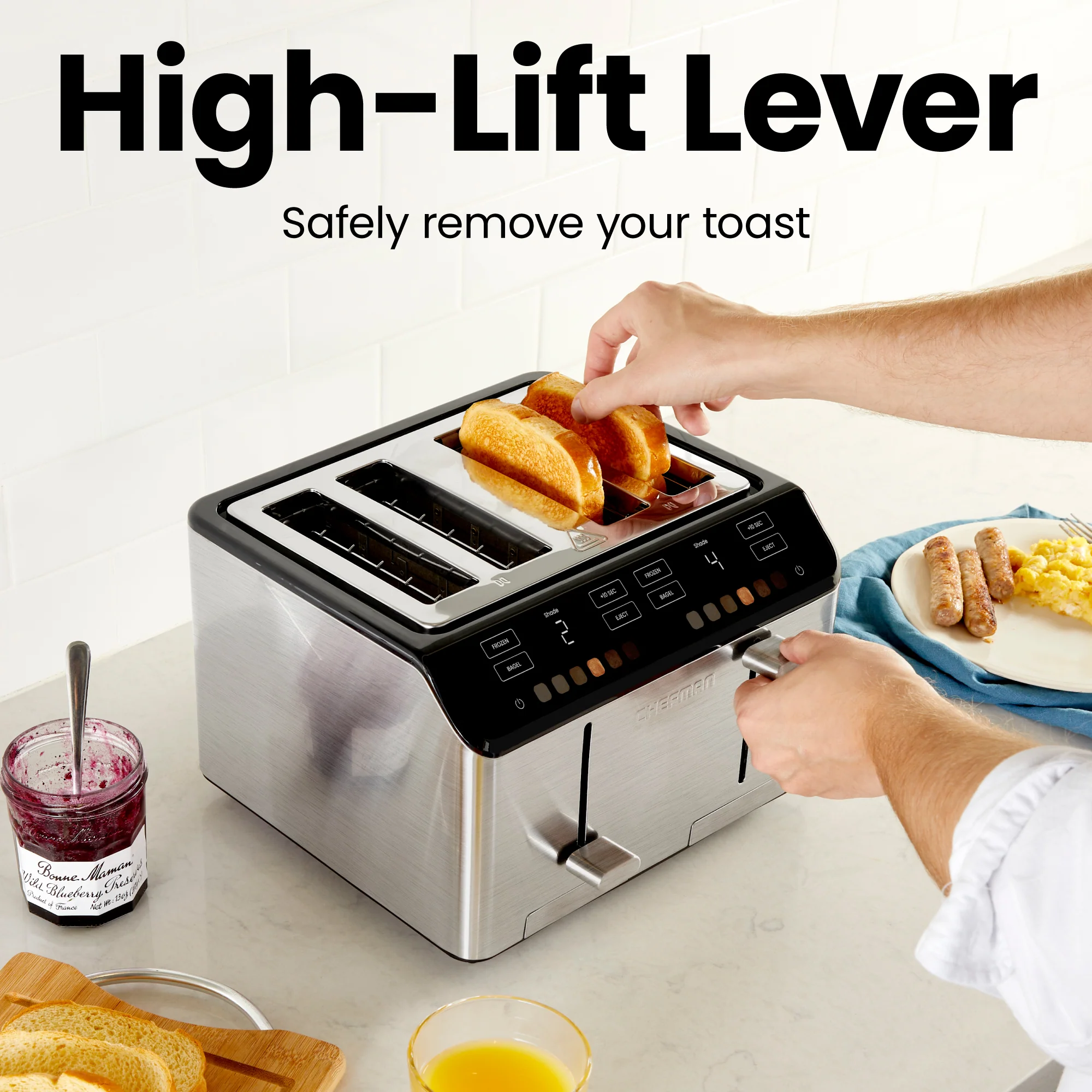 Smart Touch™ 4 Slice Digital Toaster - Image 5
