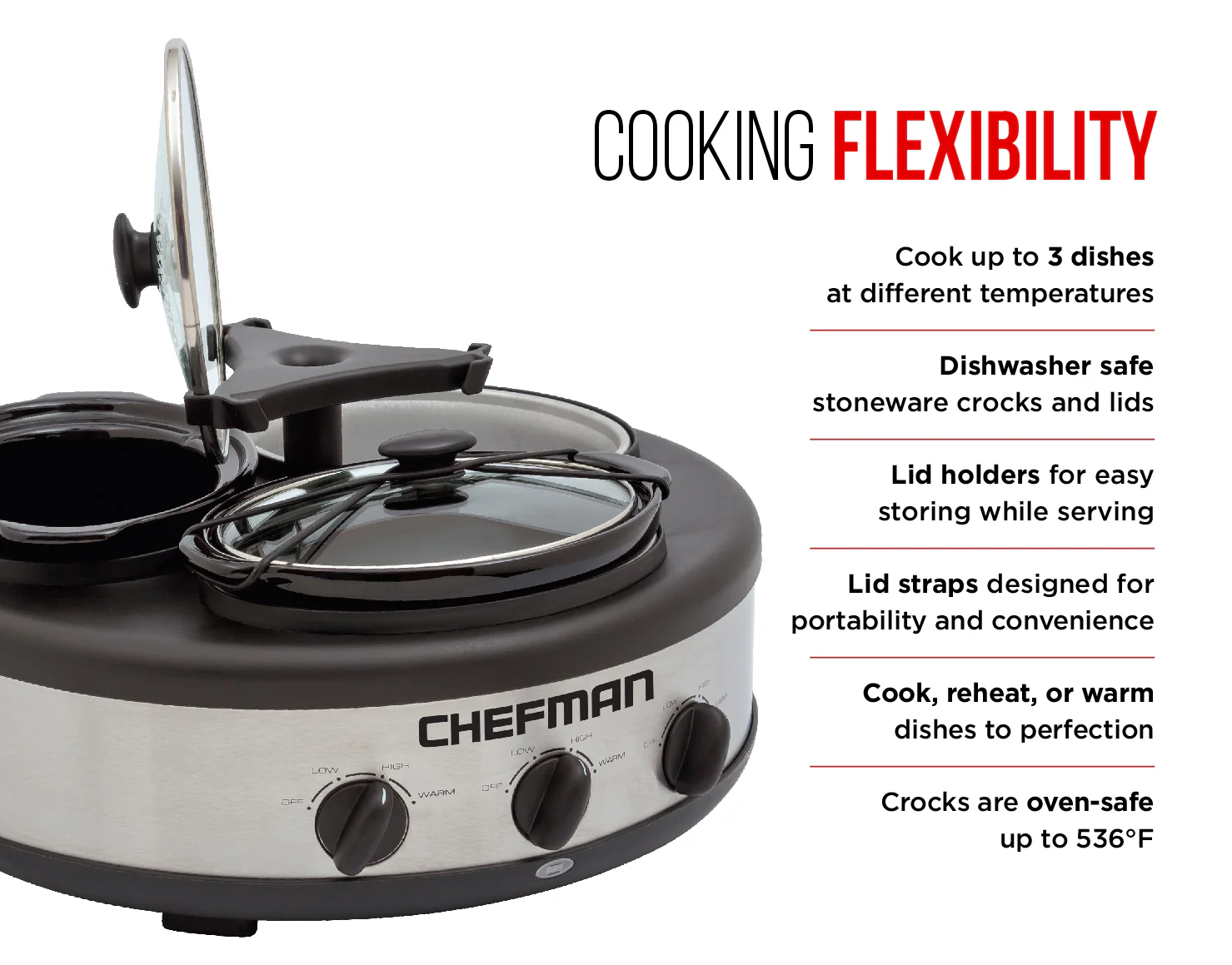 Triple Slow Cooker - Image 2