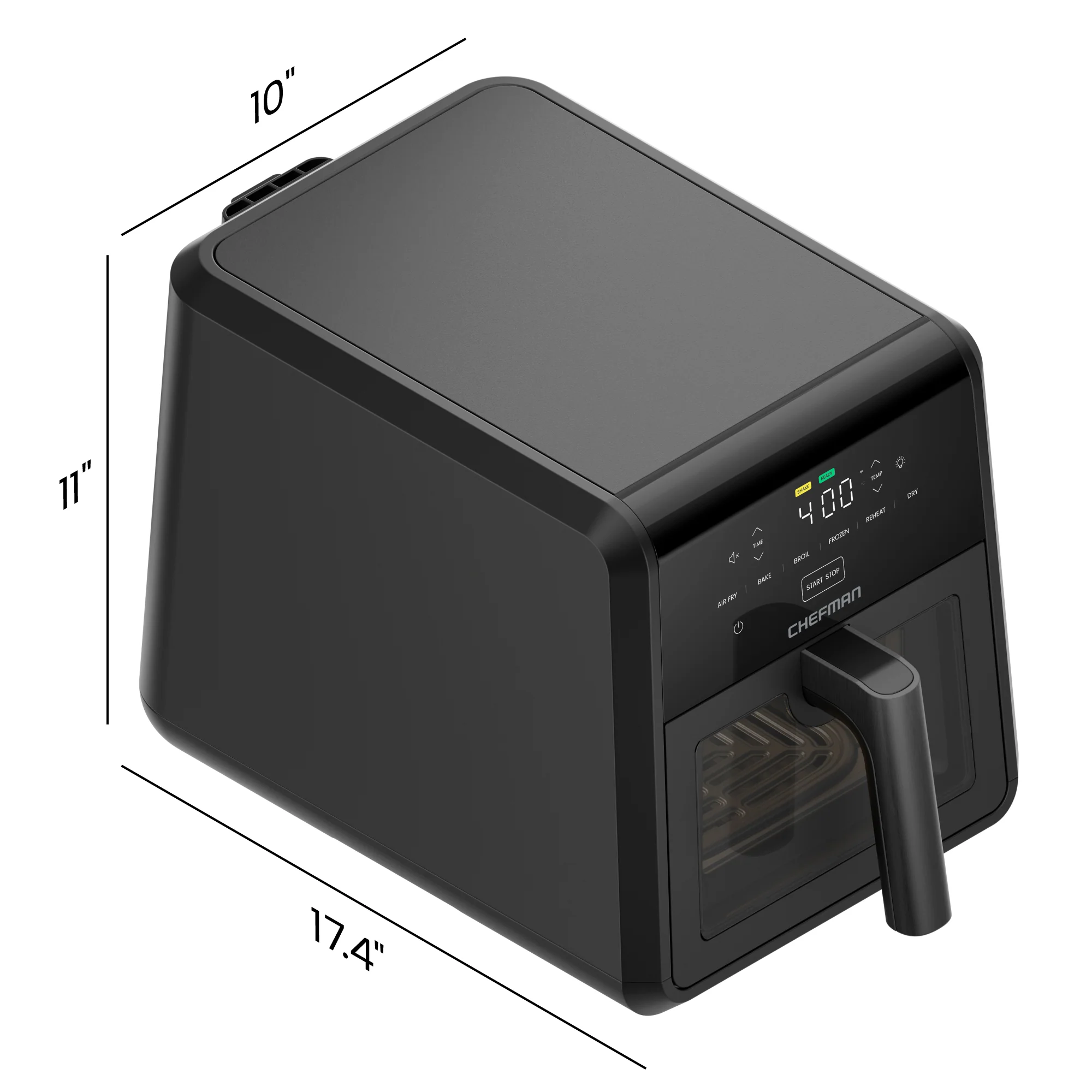 TurboFry® 7-Quart Digital Air Fryer - Image 9