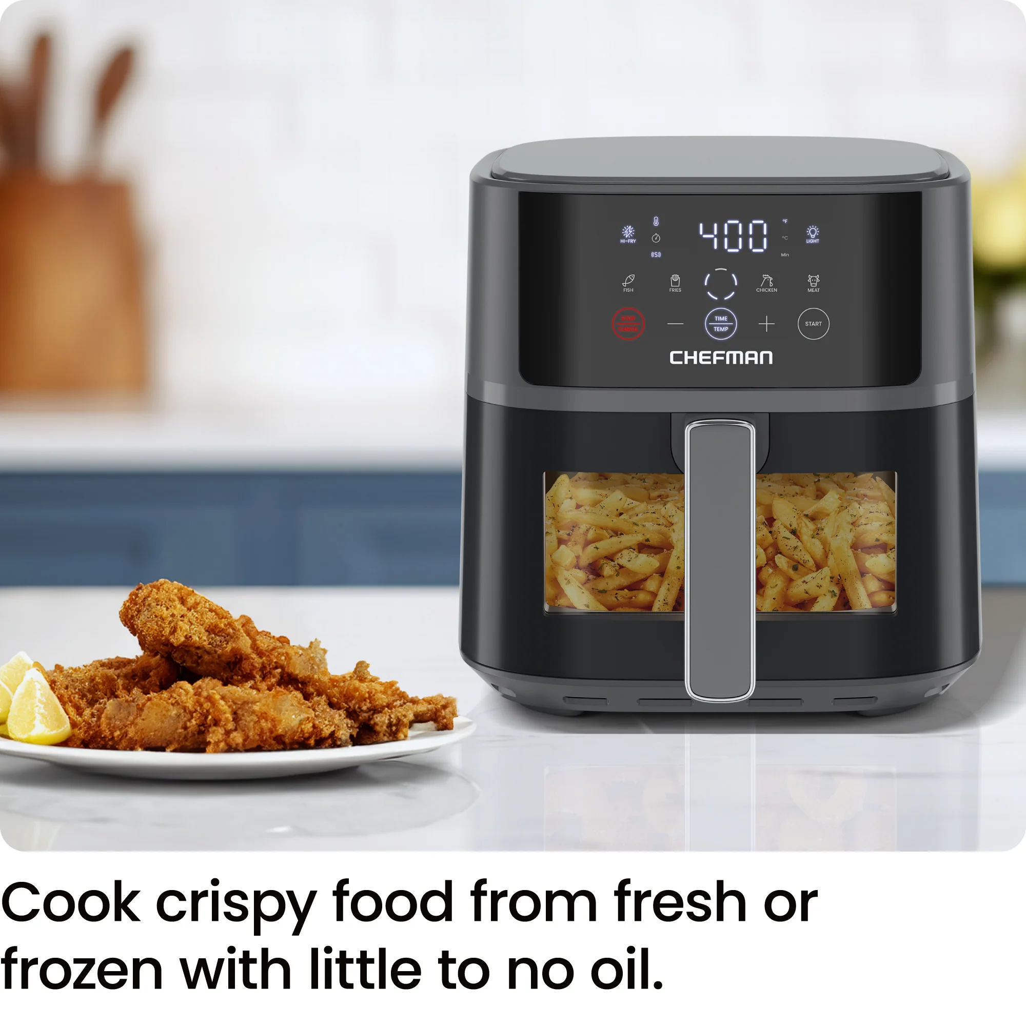 TurboFry Touch 6 Qt Easy-View Air Fryer - Image 2