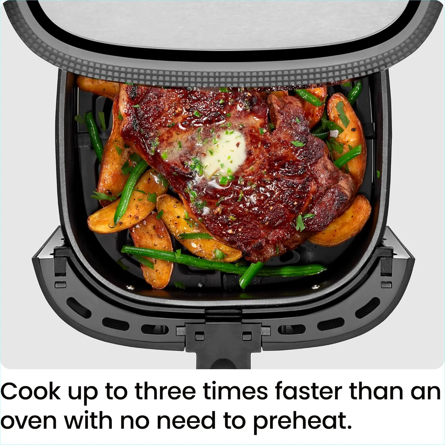 TurboFry Touch Stainless-Steel Air Fryer - Image 3