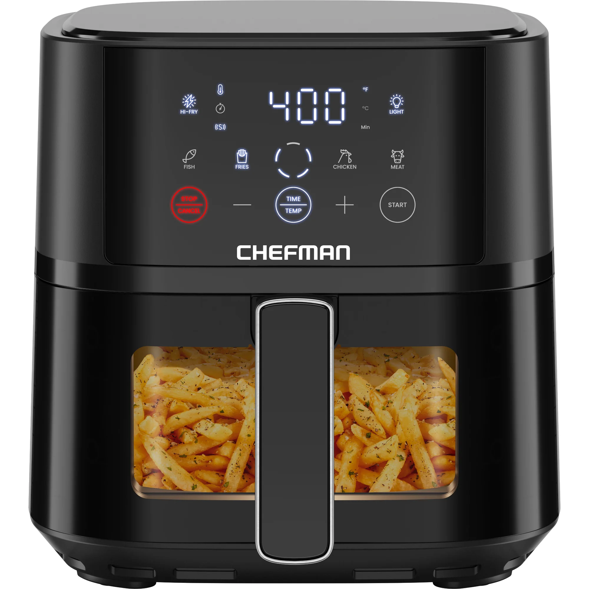 TurboFry Touch 4-Quart Easy-View Air Fryer