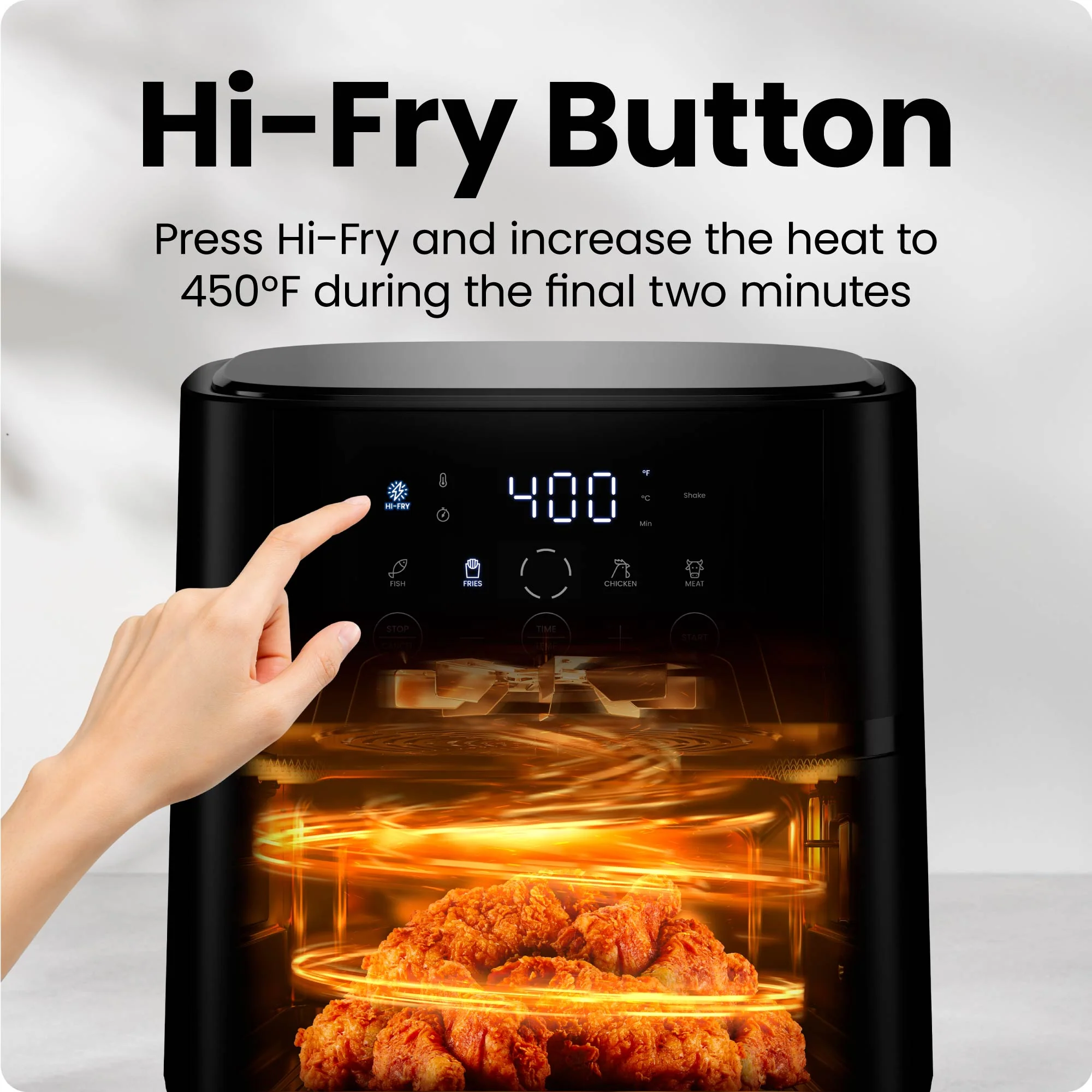 TurboFry Touch 4-Quart Easy-View Air Fryer - Image 5